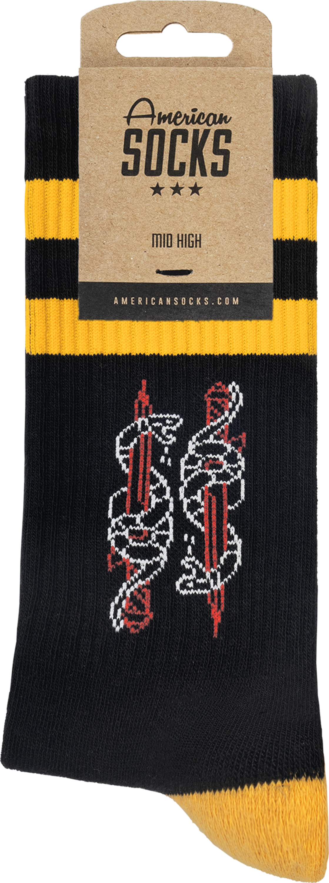 AMERICAN SOCKS, Serpent - Mid High