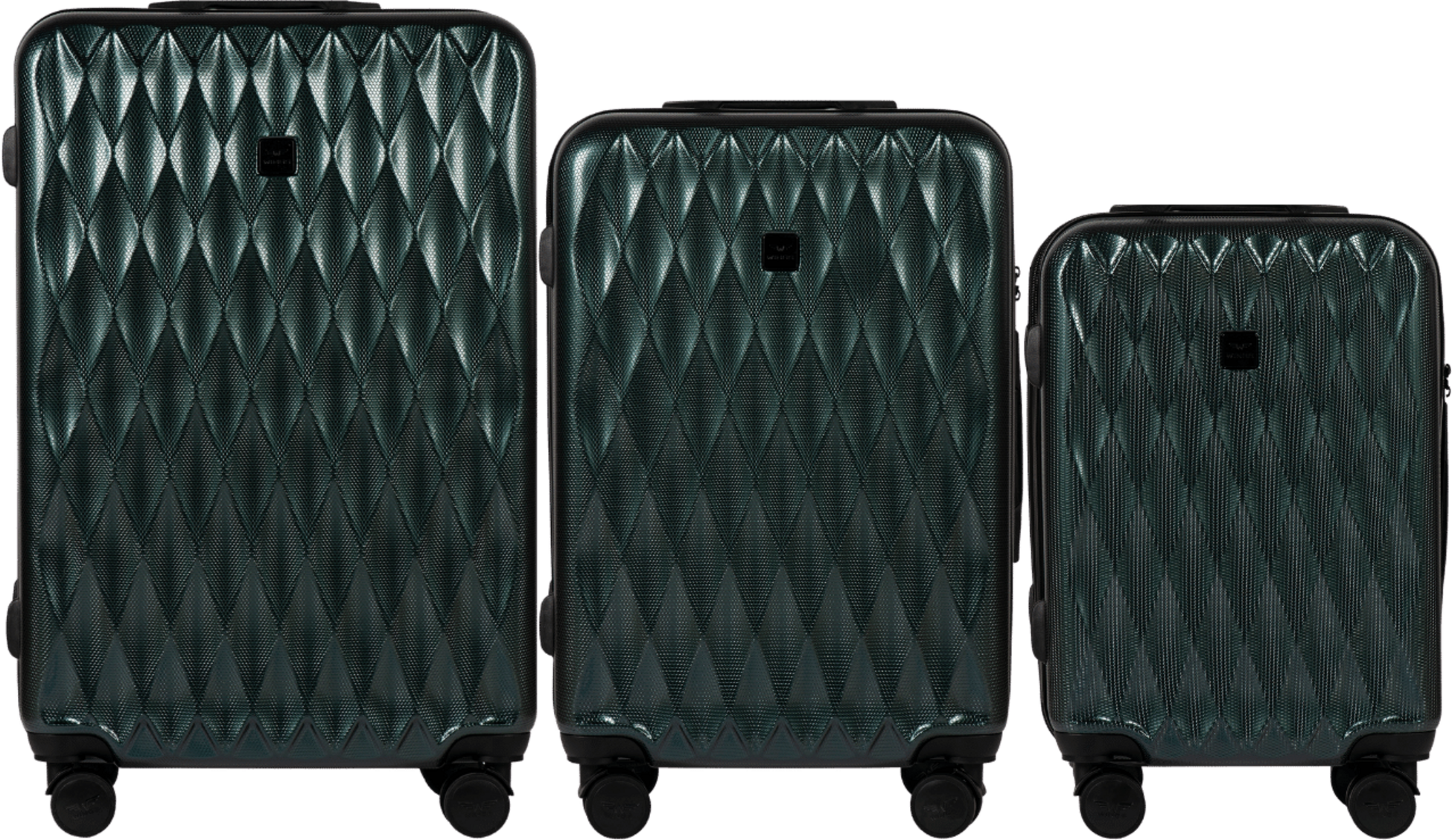 WINGS, Set Of 3 Suitcases Wings Pc Golden Eagle