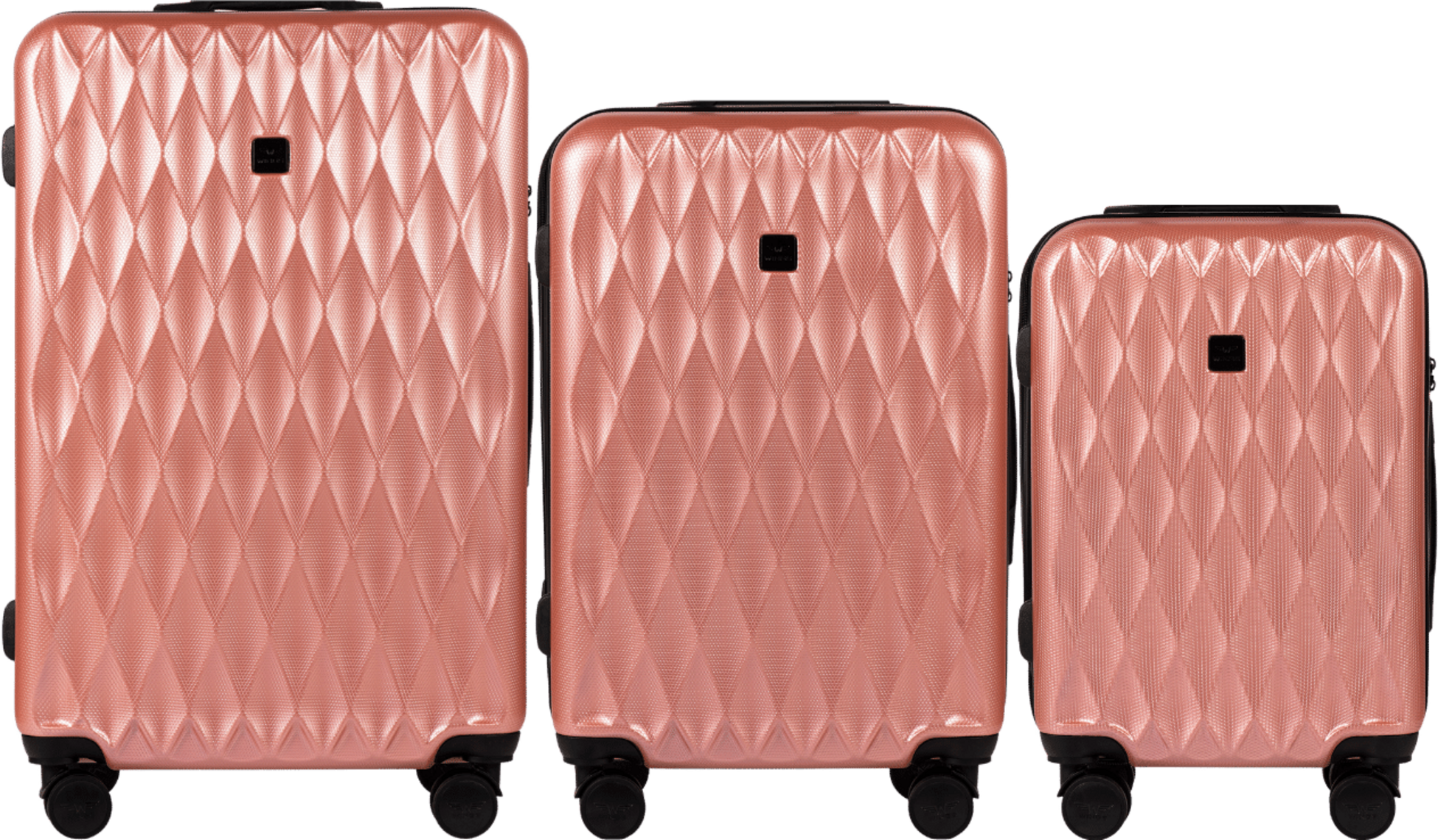 WINGS, Set Of 3 Suitcases Wings Pc Golden Eagle