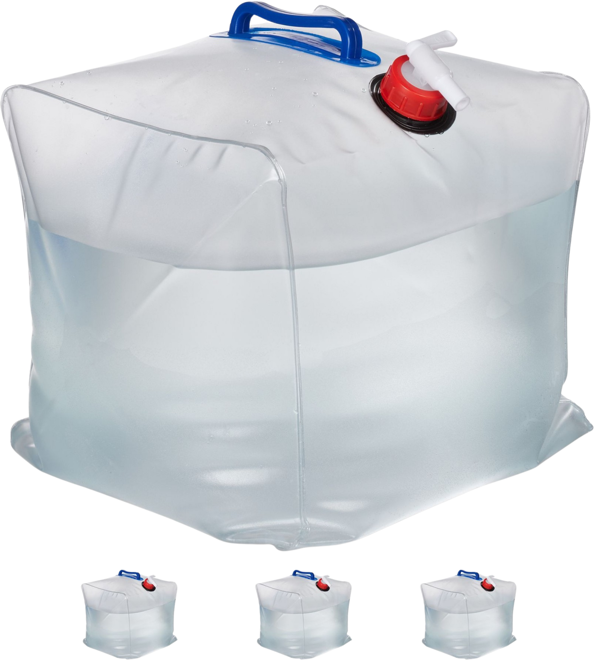 NORTHIX, Set Of 4 Folding Water Canisters 20 L