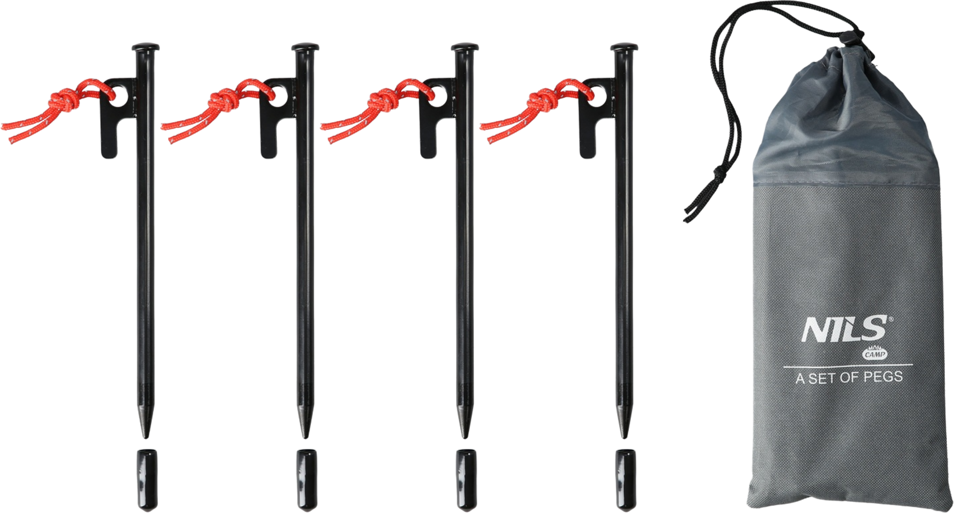 NORTHIX, Set Of Pegs For Camping, Durable And Lightweight
