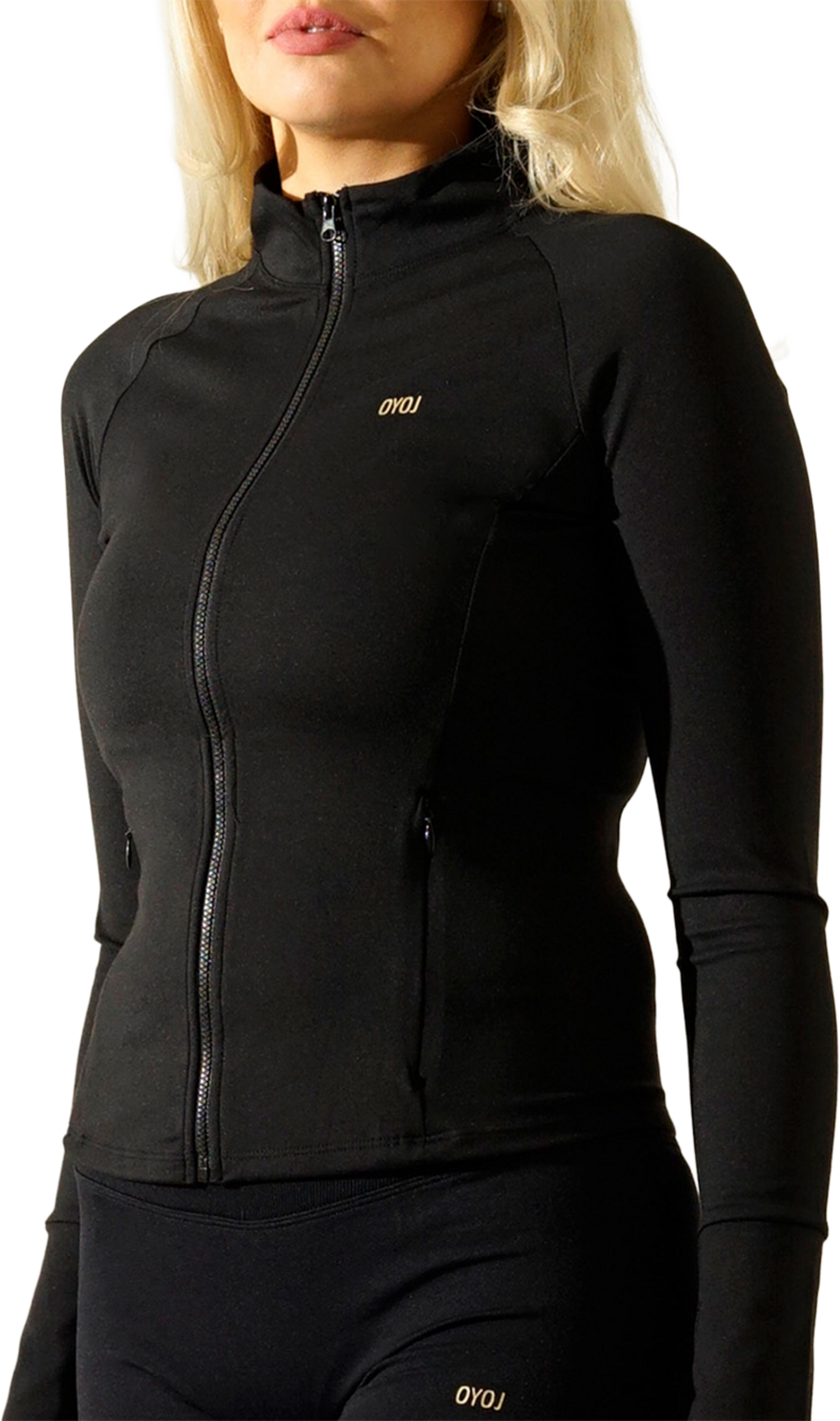 OYOJ, Shape Zip Jacket - Black