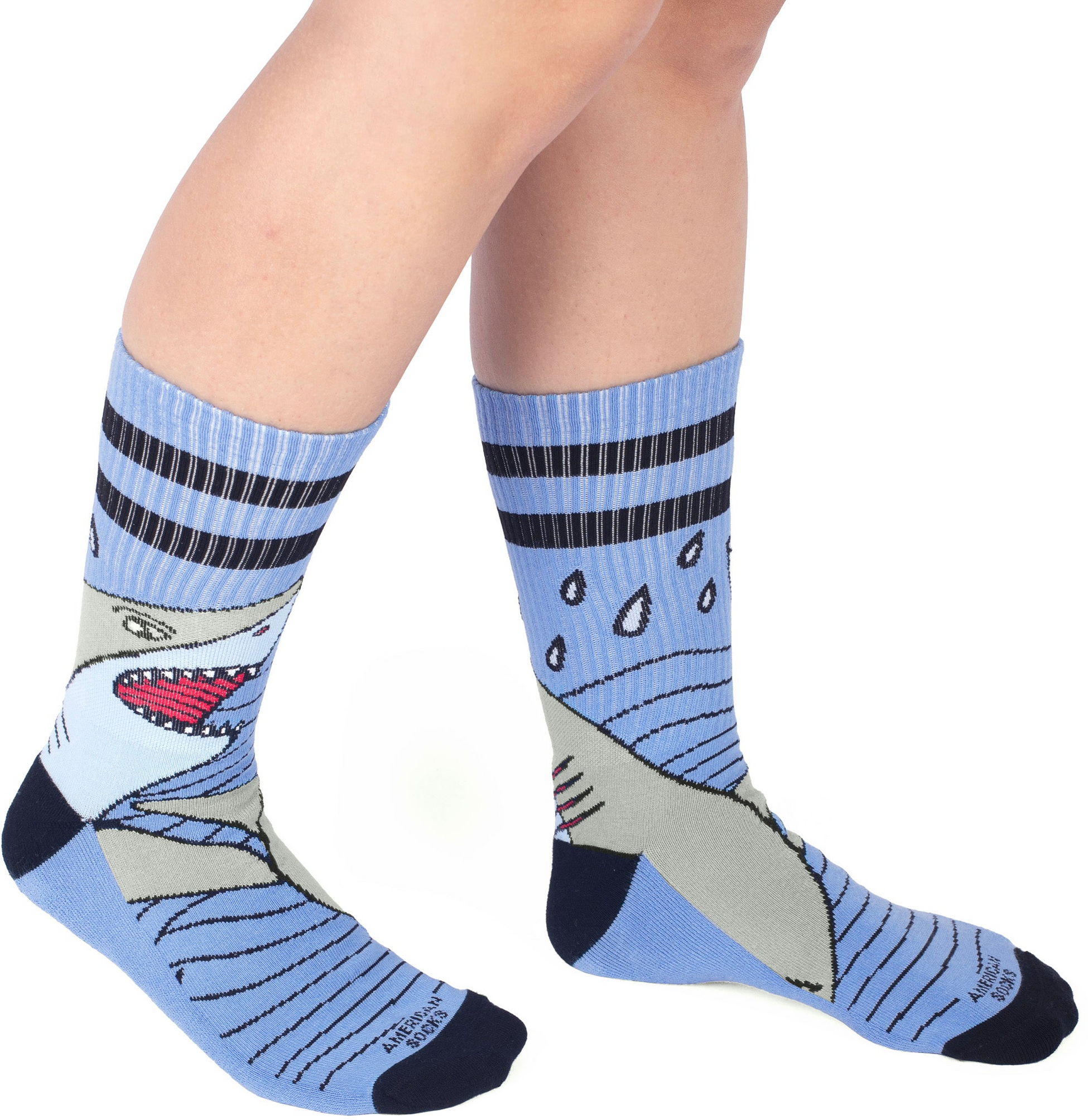 AMERICAN SOCKS, Shark Strike - Mid High