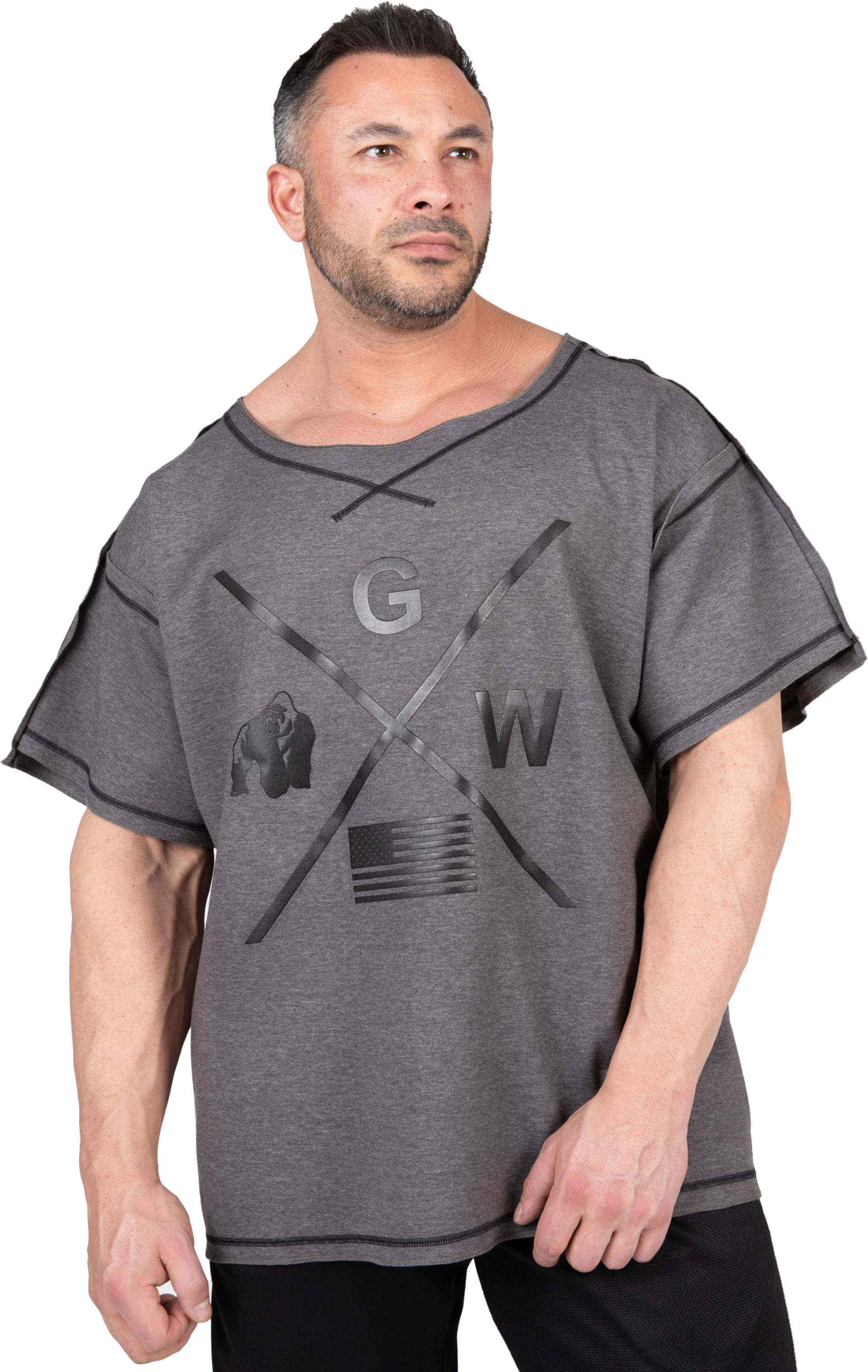 GORILLA WEAR, Sheldon Work Out Top