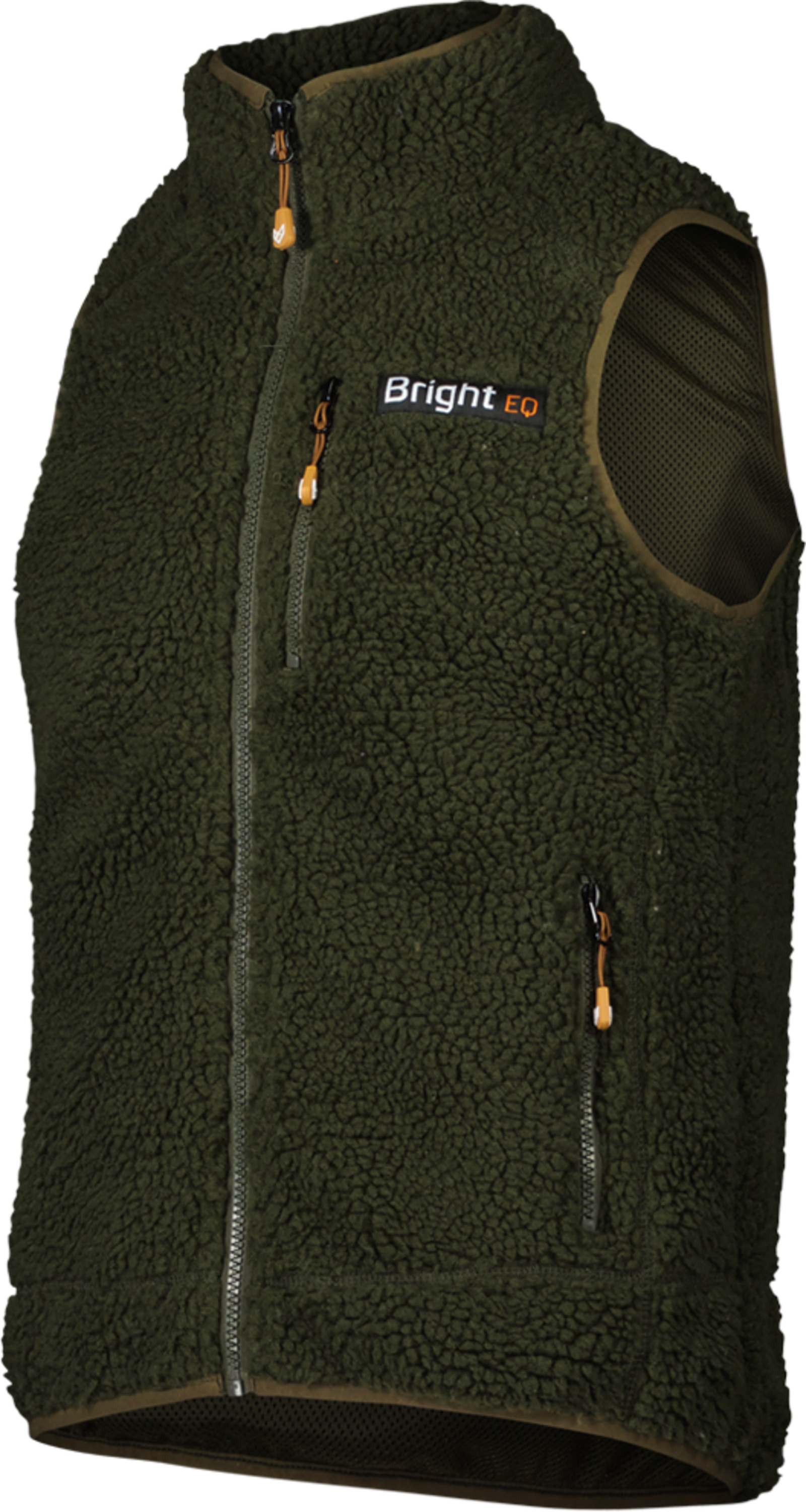 BRIGHT EQUIPMENT, Sherpa Fleece Vest (dam)