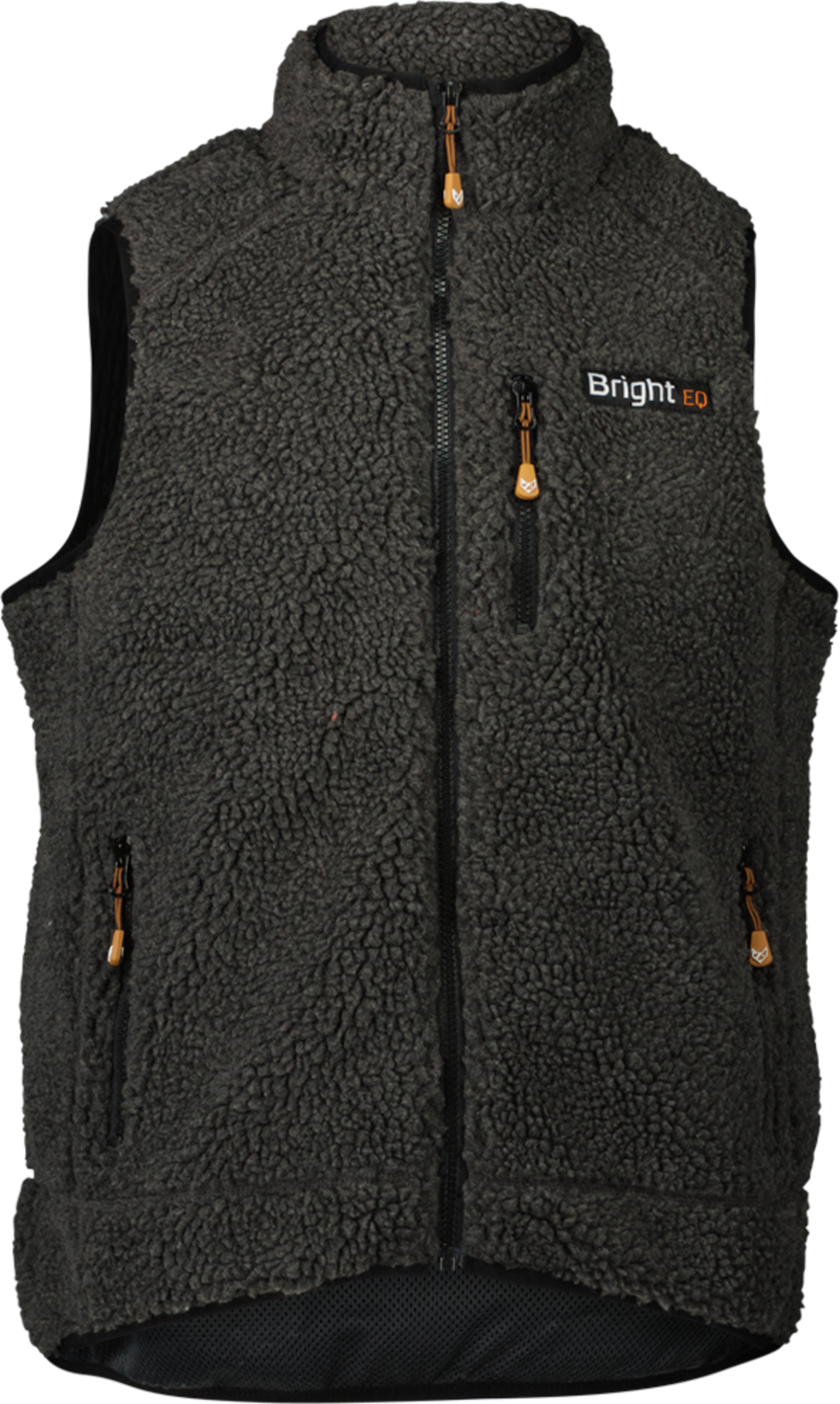 BRIGHT EQUIPMENT, Sherpa Fleece Vest (dam)