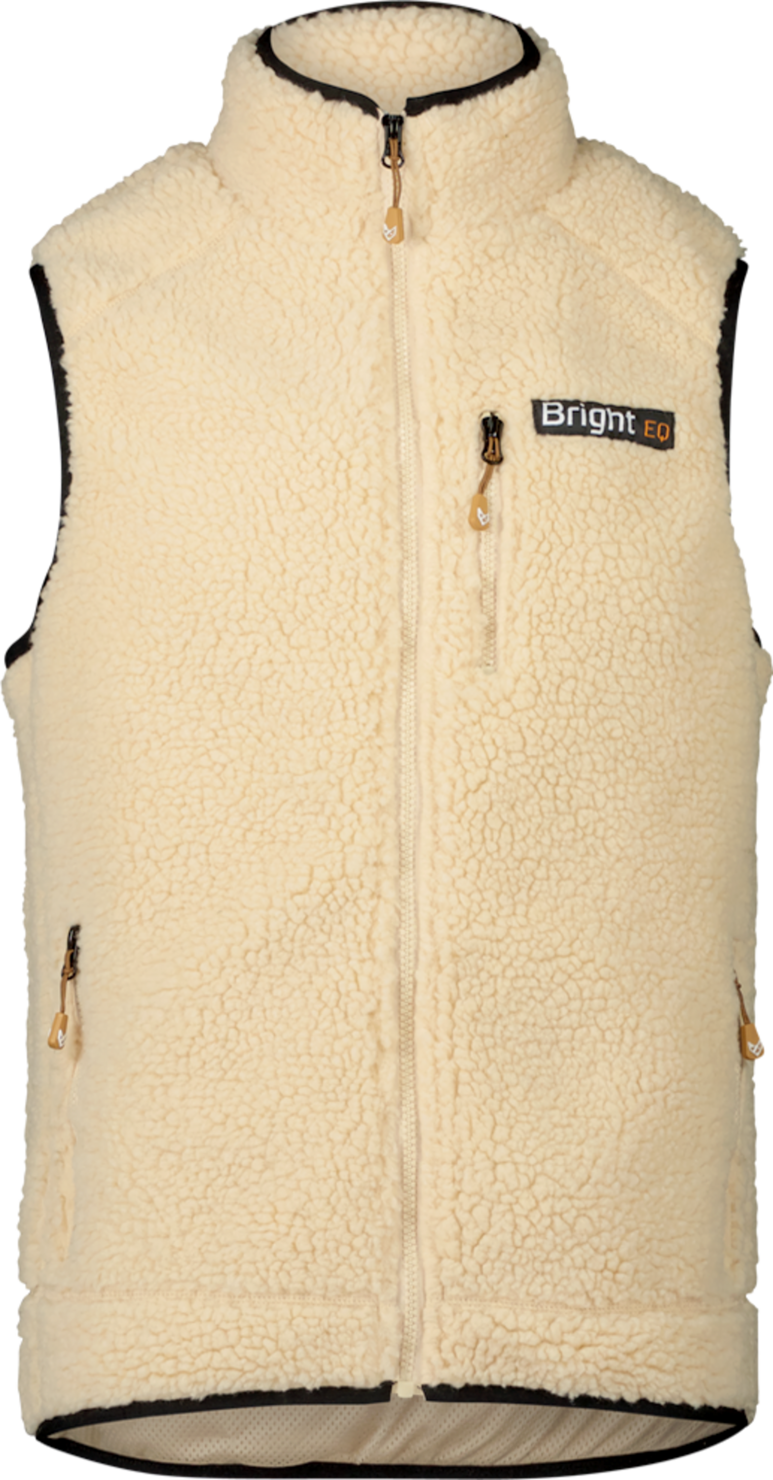 BRIGHT EQUIPMENT, Sherpa Fleece Vest (dam)