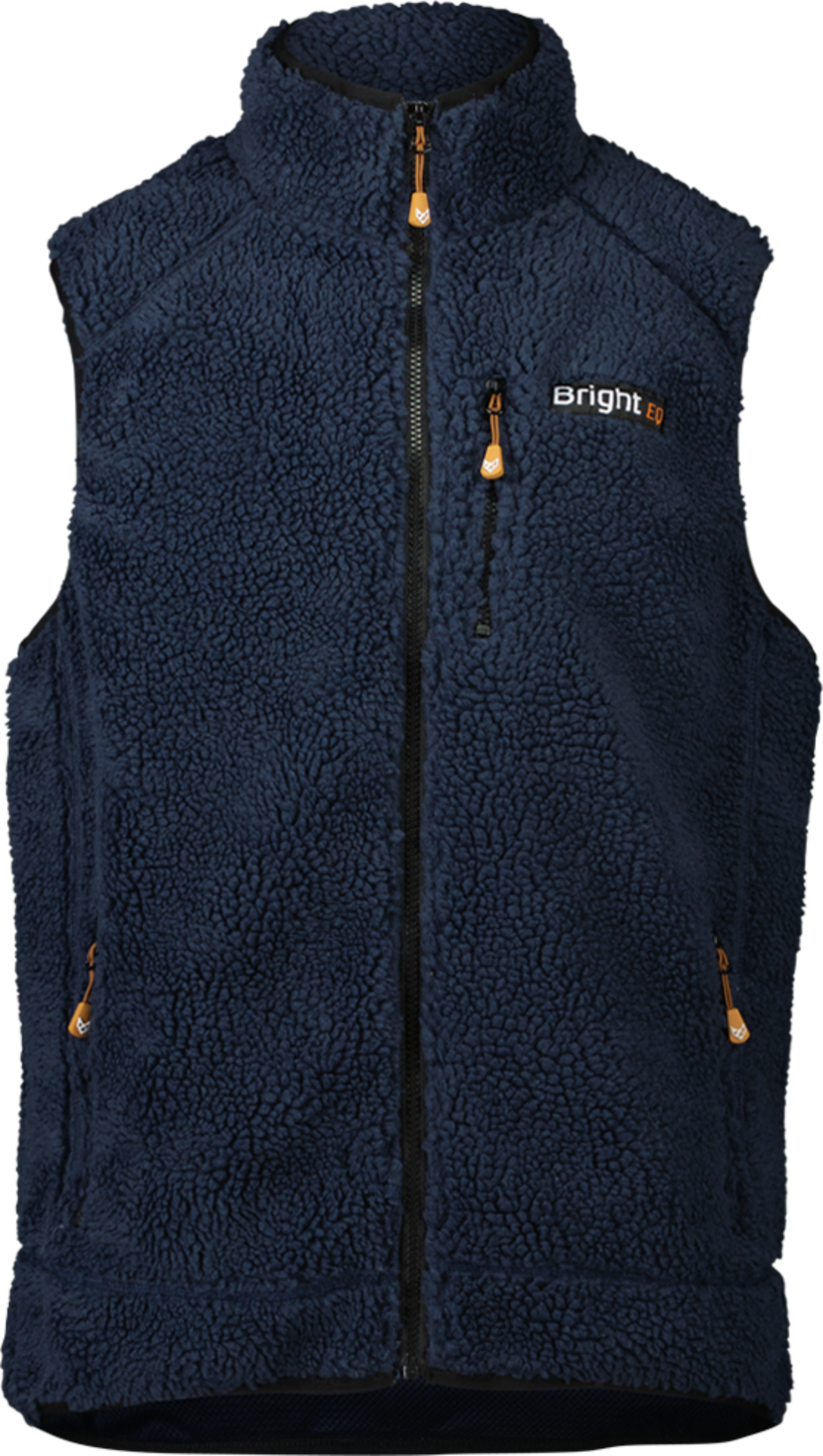 BRIGHT EQUIPMENT, Sherpa Fleece Vest (herr)