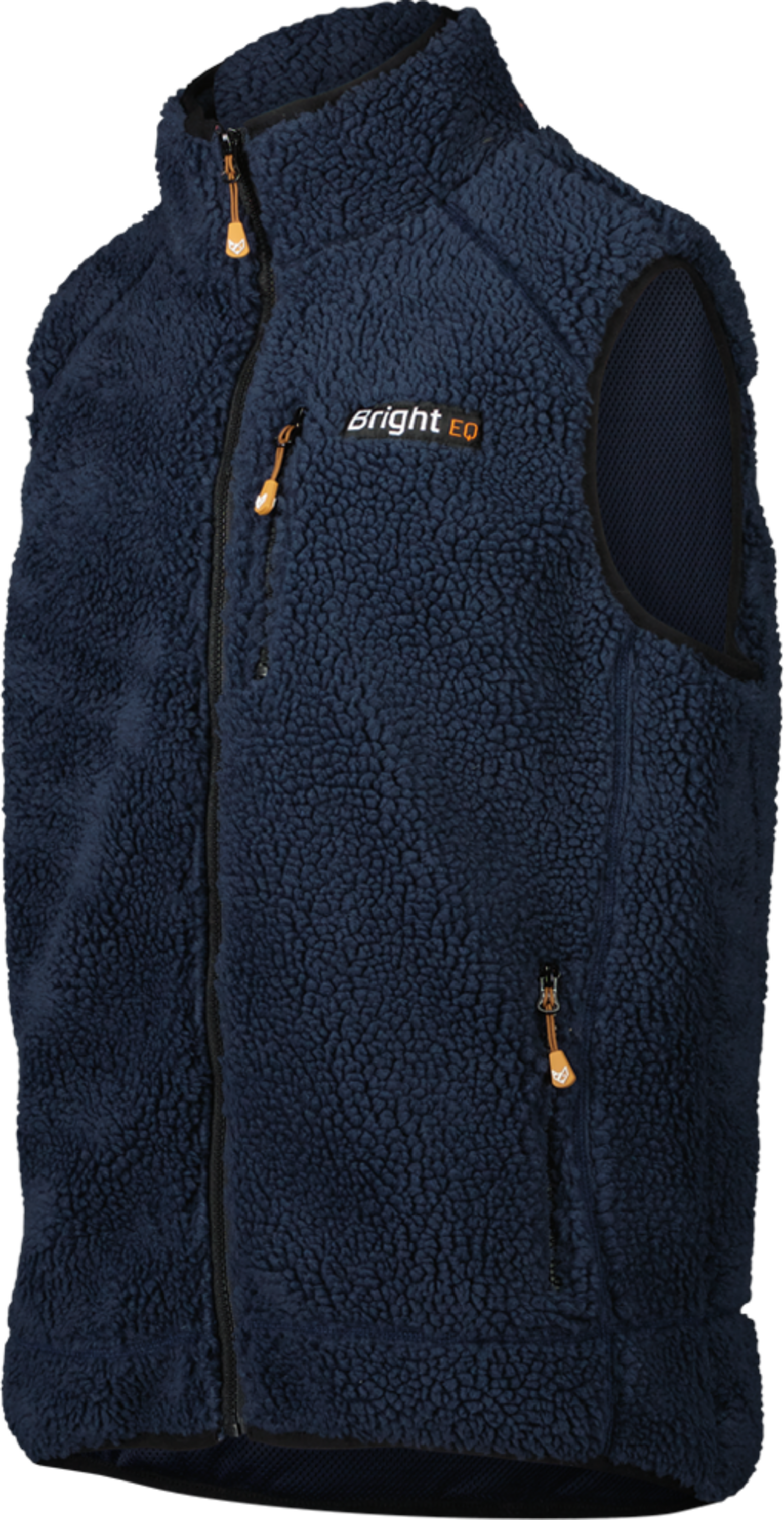 BRIGHT EQUIPMENT, Sherpa Fleece Vest (herr)
