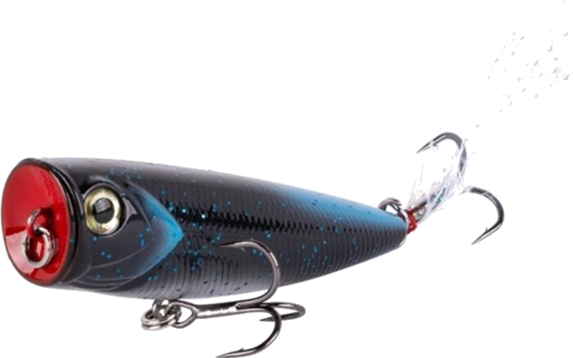 SHIMANO, Shimano Lure Yasei Pure Pop F 80mm Black Blue