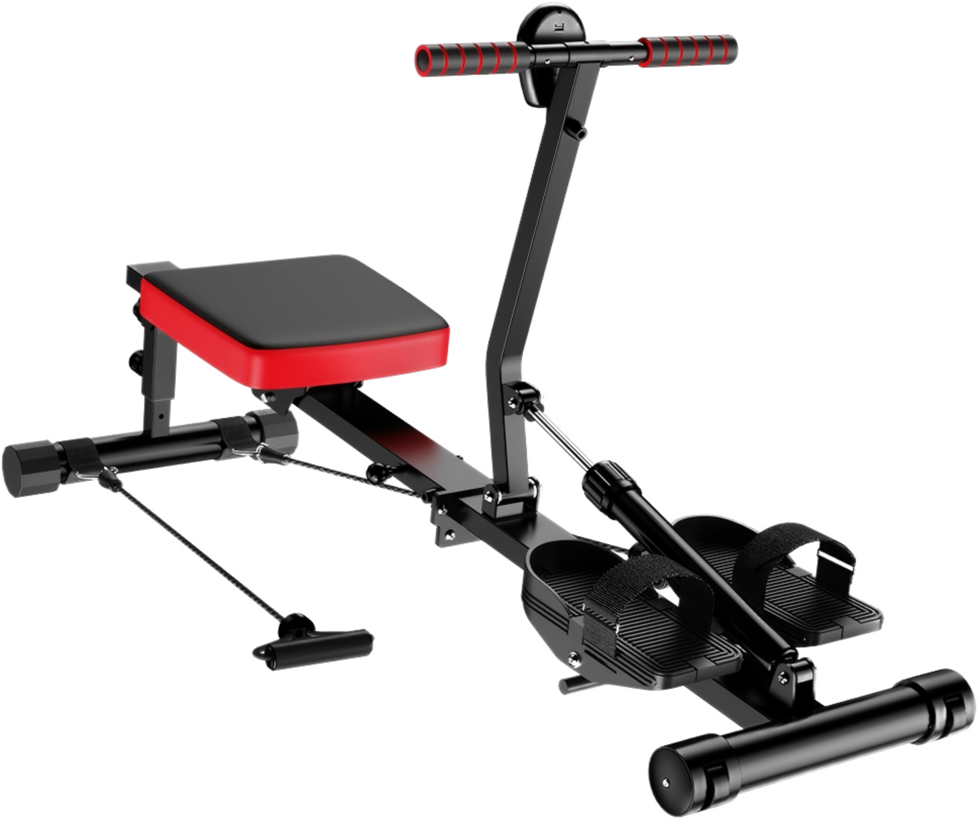 HOMEFITNESSCODE, Silent Magnetic Rowing Machine &ndash; 16 Levels, Foldable, 160kg Max