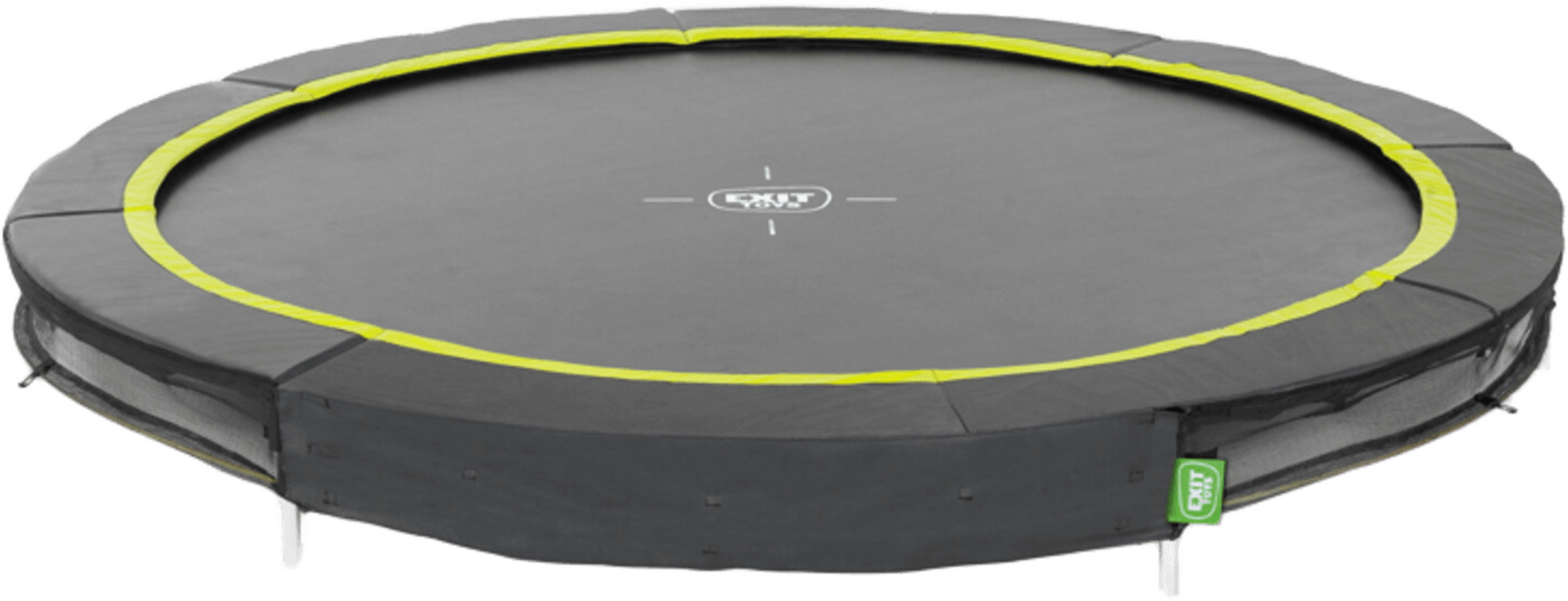 EXIT, Silhouette Nedgr&auml;vd Sport-studsmatta &Oslash;244cm - Svart