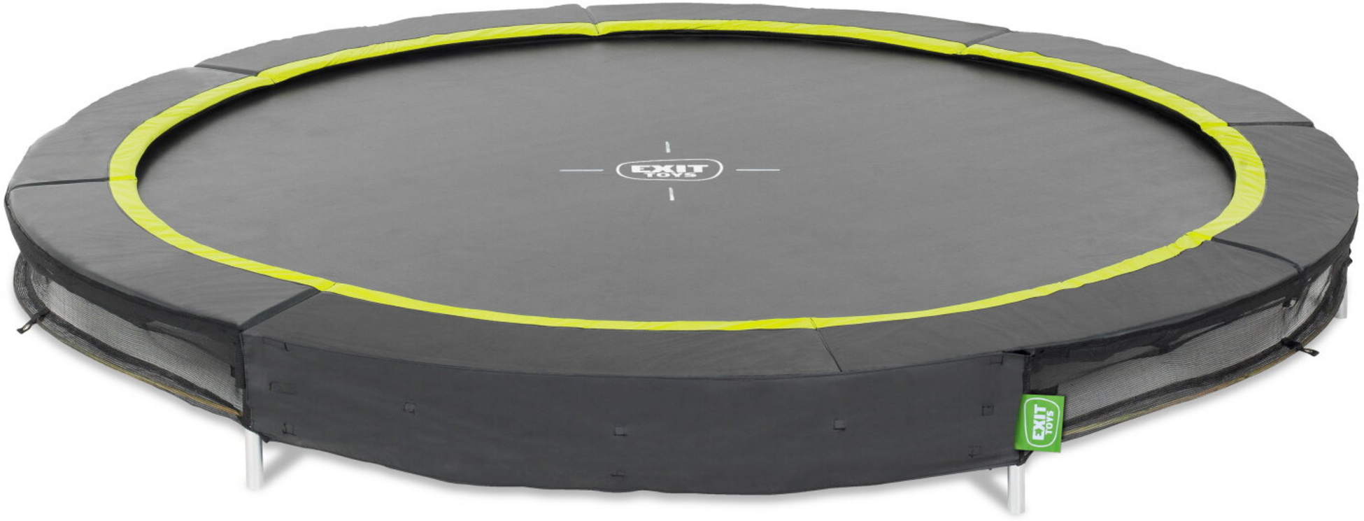 EXIT, Silhouette Nedgr&auml;vd Sport-studsmatta &Oslash;244cm - Svart