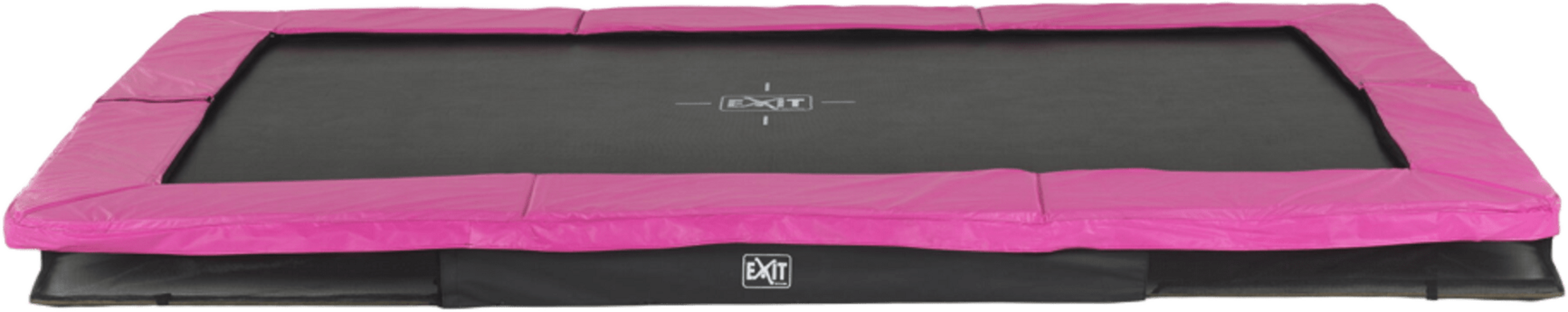 EXIT, Silhouette Nedgr&auml;vd Sport-studsmatta 244x366cm - Rosa