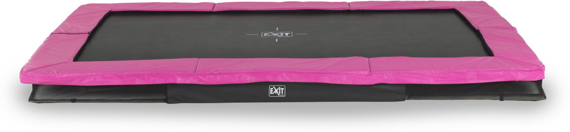 EXIT, Silhouette Nedgr&auml;vd Sport-studsmatta 244x366cm - Rosa