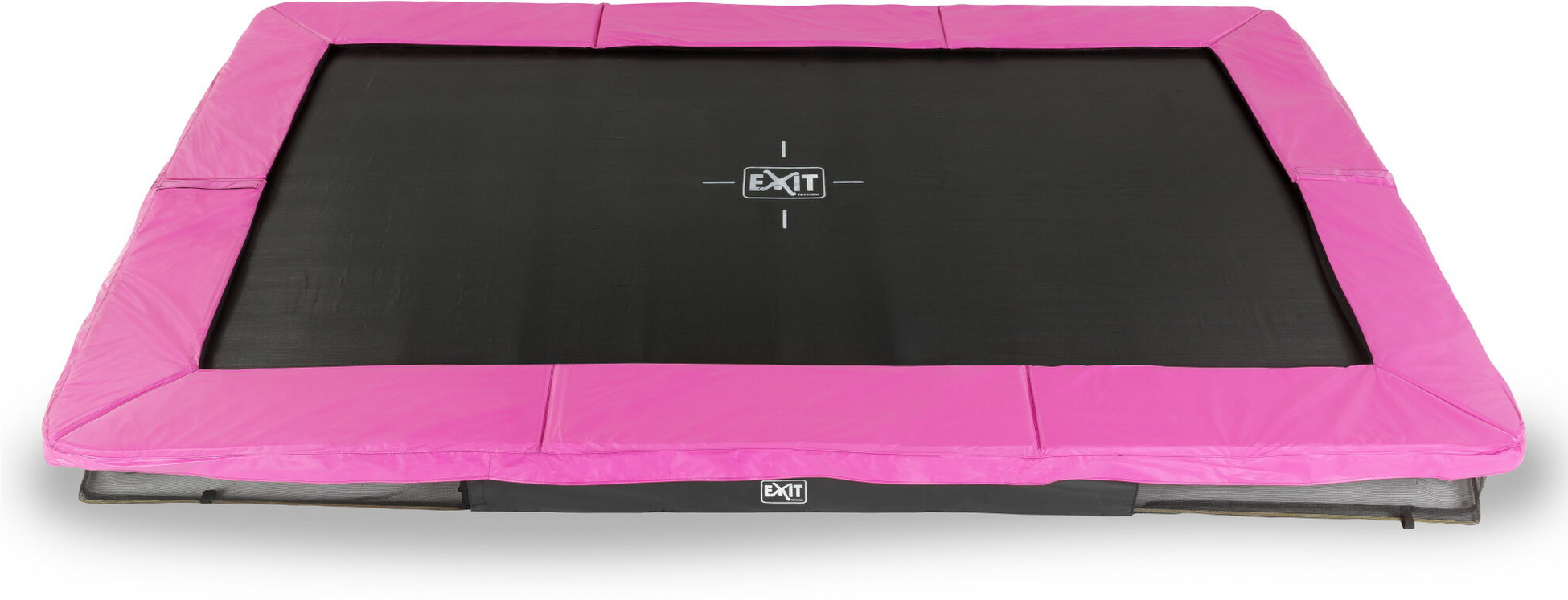 EXIT, Silhouette Nedgr&auml;vd Sport-studsmatta 244x366cm - Rosa
