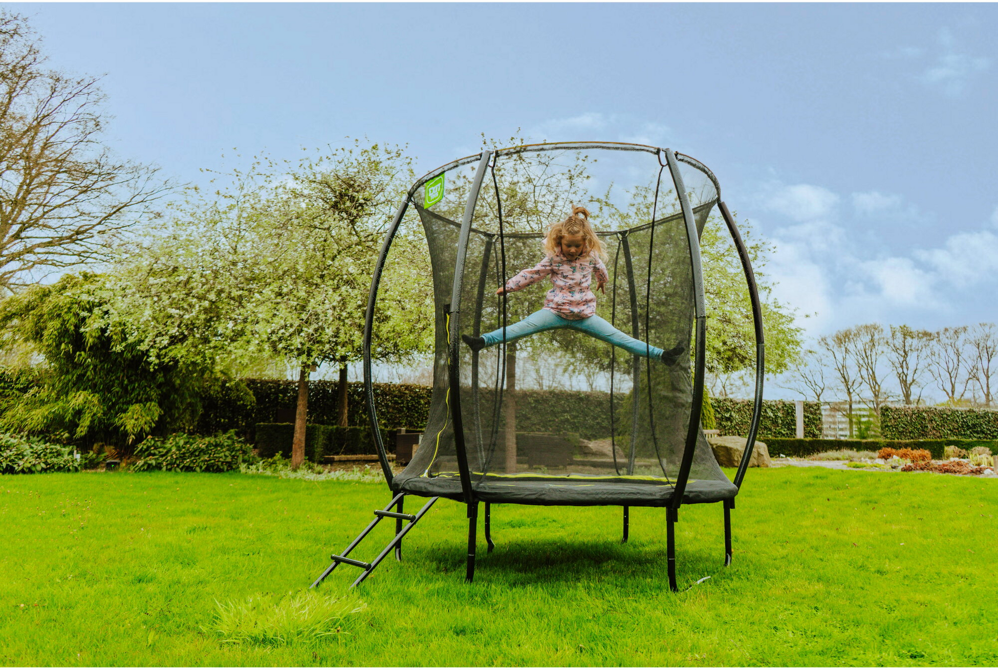 EXIT, Silhouette Studsmatta Ø183cm - Rosa