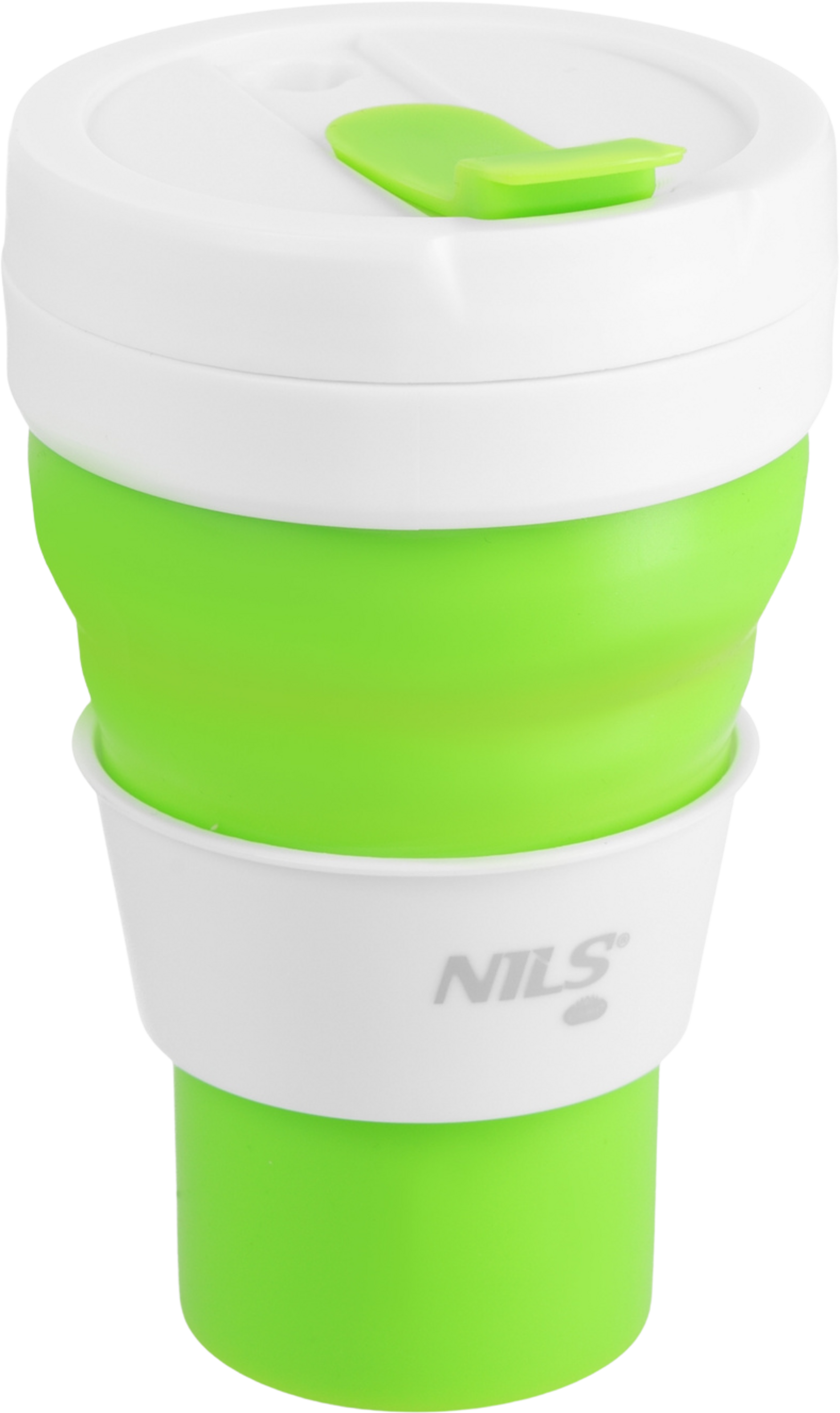 NORTHIX, Silicone Folding Cup, 600ml, Light Green