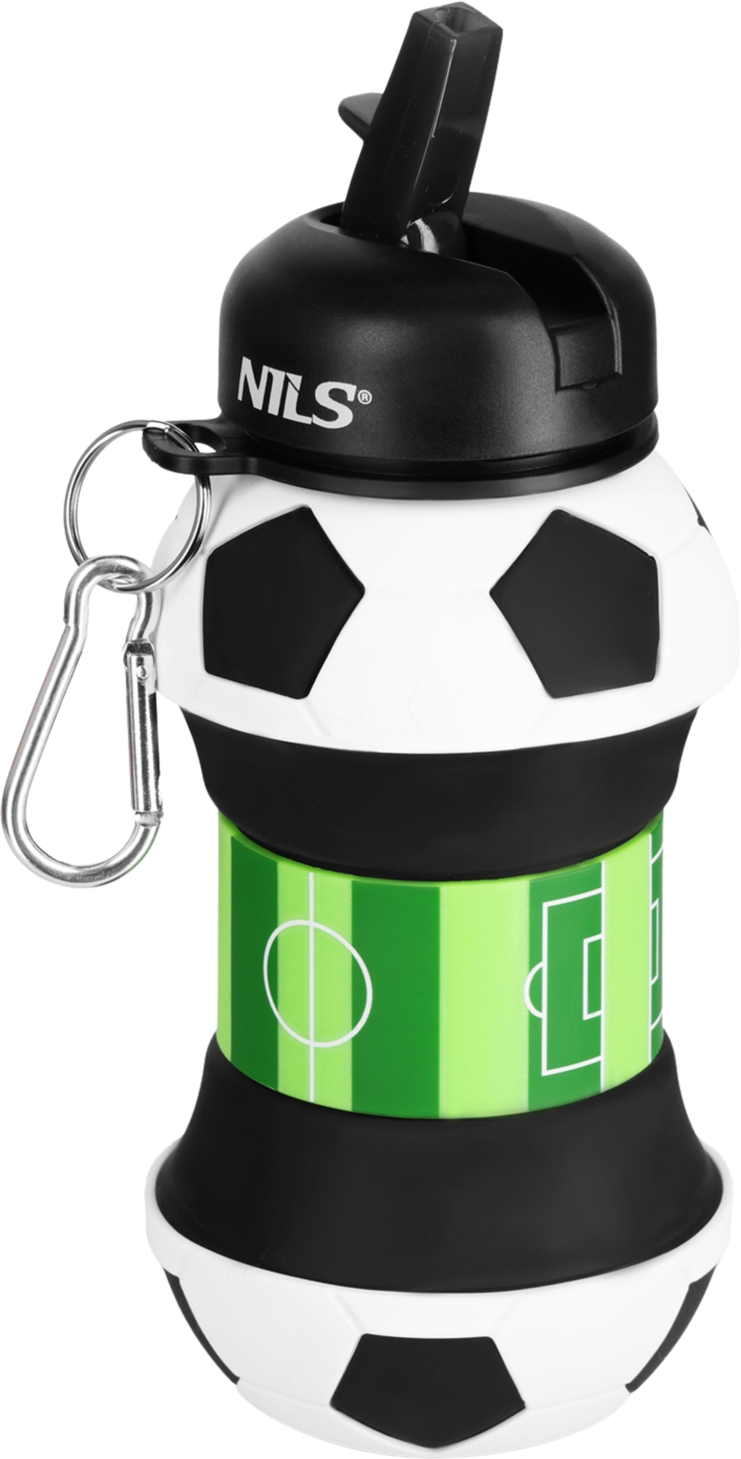 NORTHIX, Silicone Folding Cup 550ml &ndash; Football Design