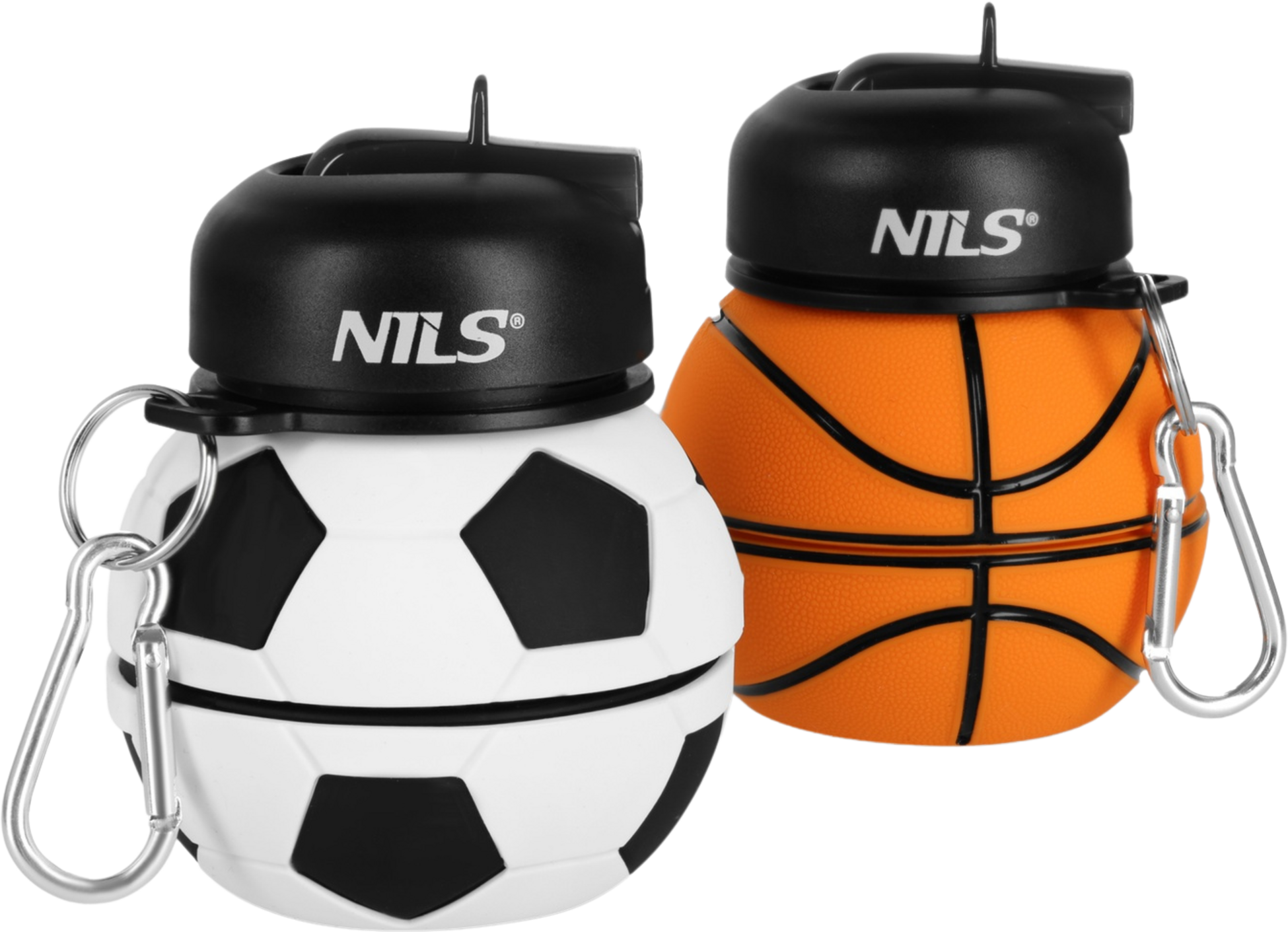 NORTHIX, Silicone Folding Cup 550ml &ndash; Football Design