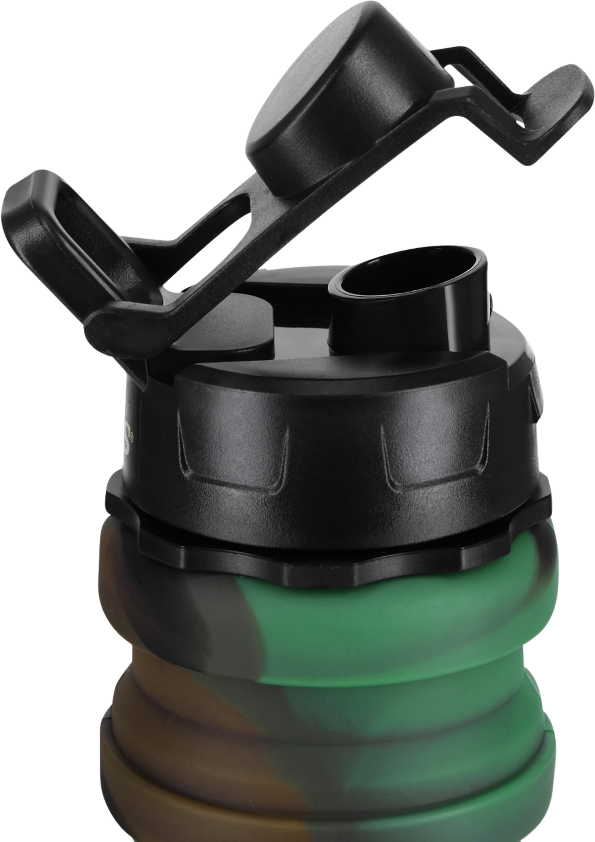 NORTHIX, Silicone Folding Water Bottle, 500ml, Green