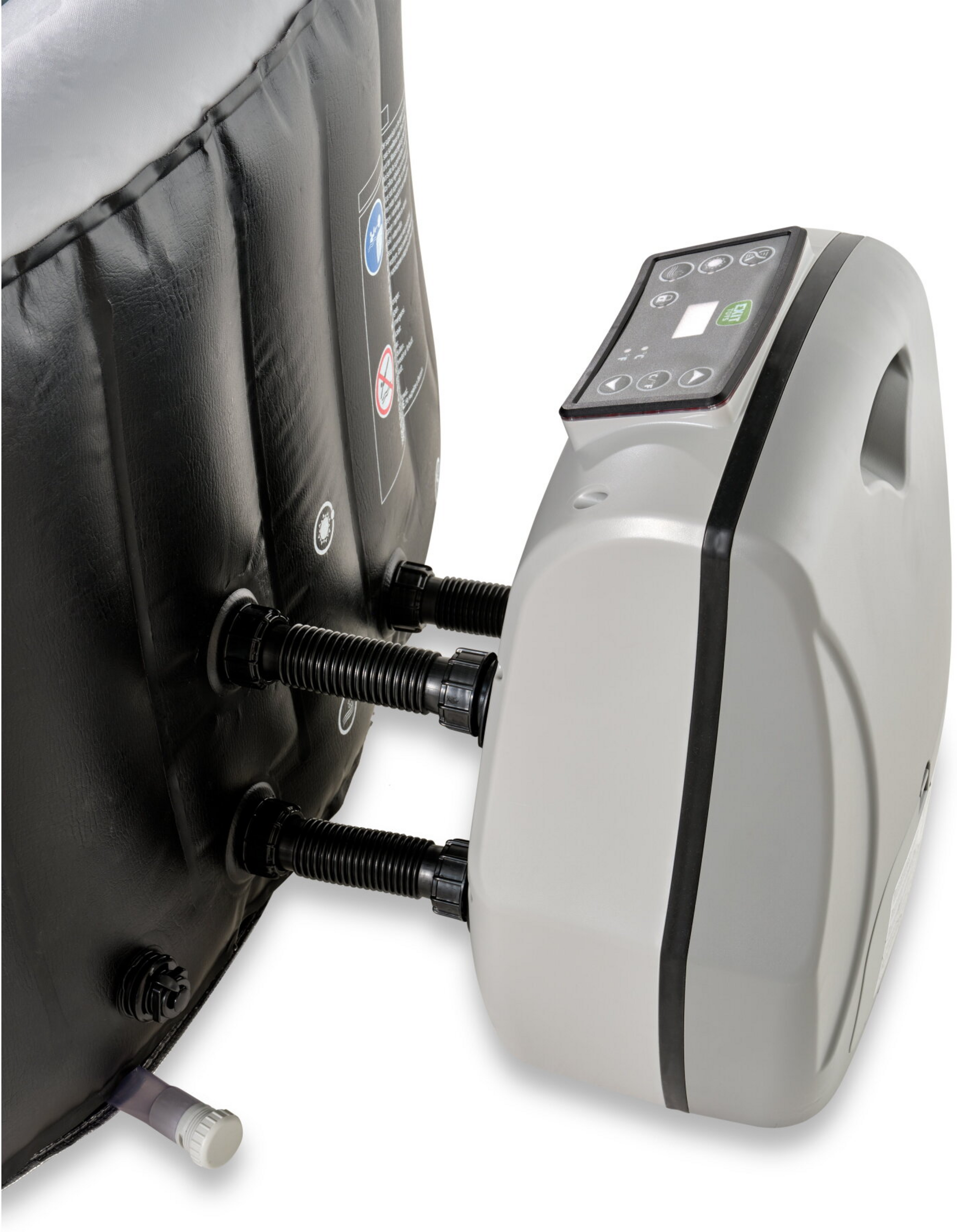 EXIT, Silver Classic Spa&nbsp;(4 Personer) - Svart