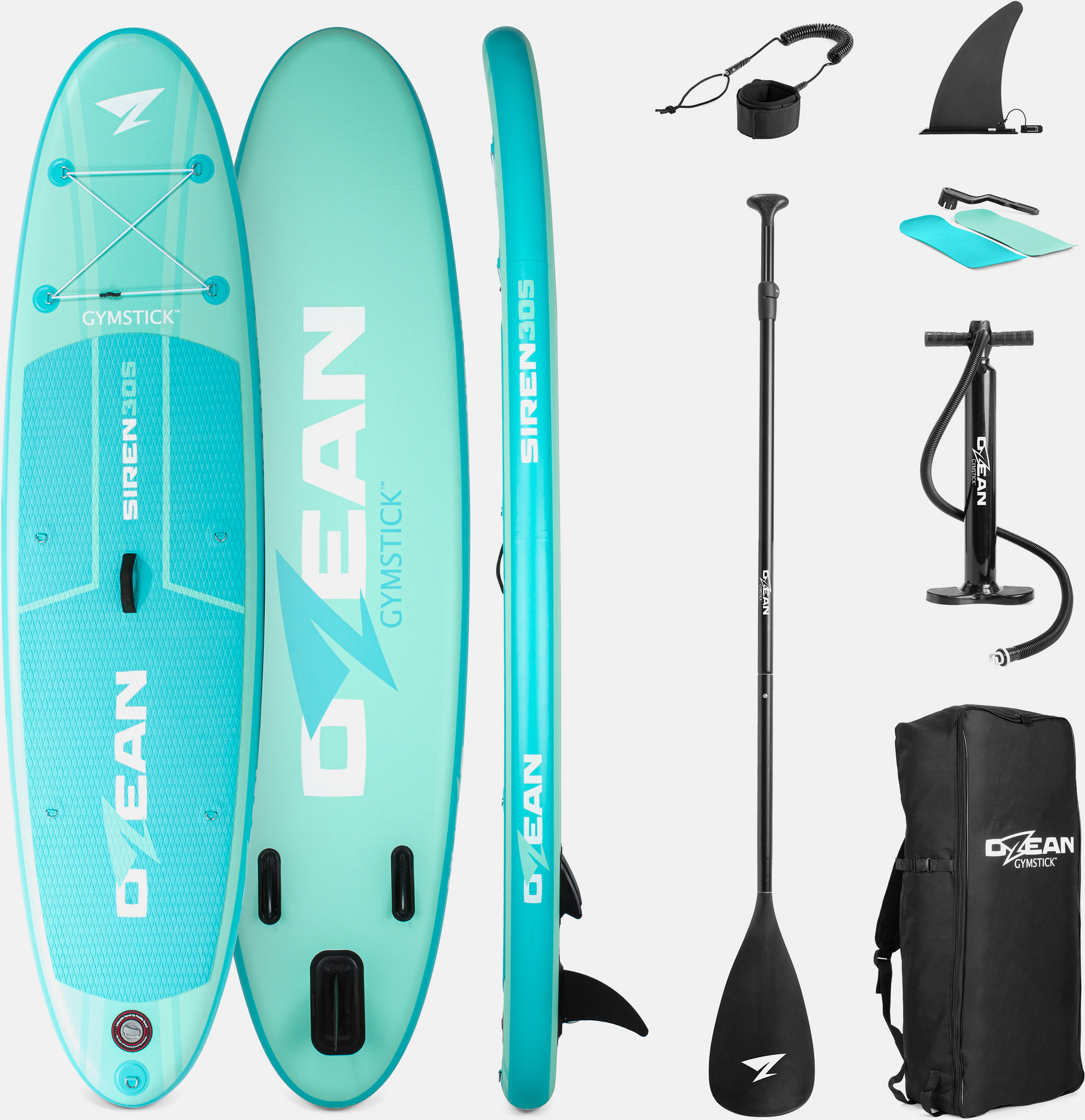 GYMSTICK, Siren 305, 305*76*15cm, Light Green