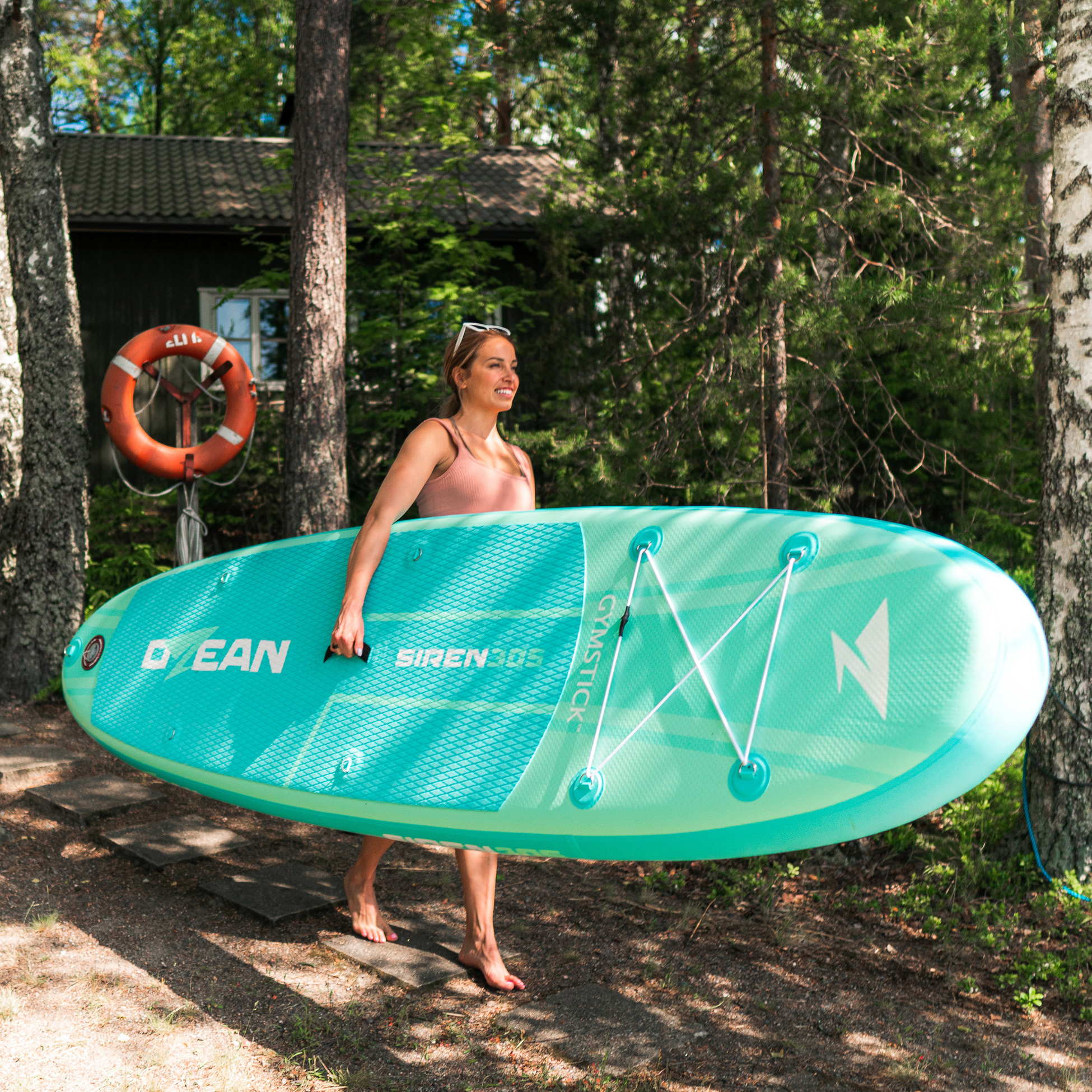 GYMSTICK, Siren 305, 305*76*15cm, Light Green