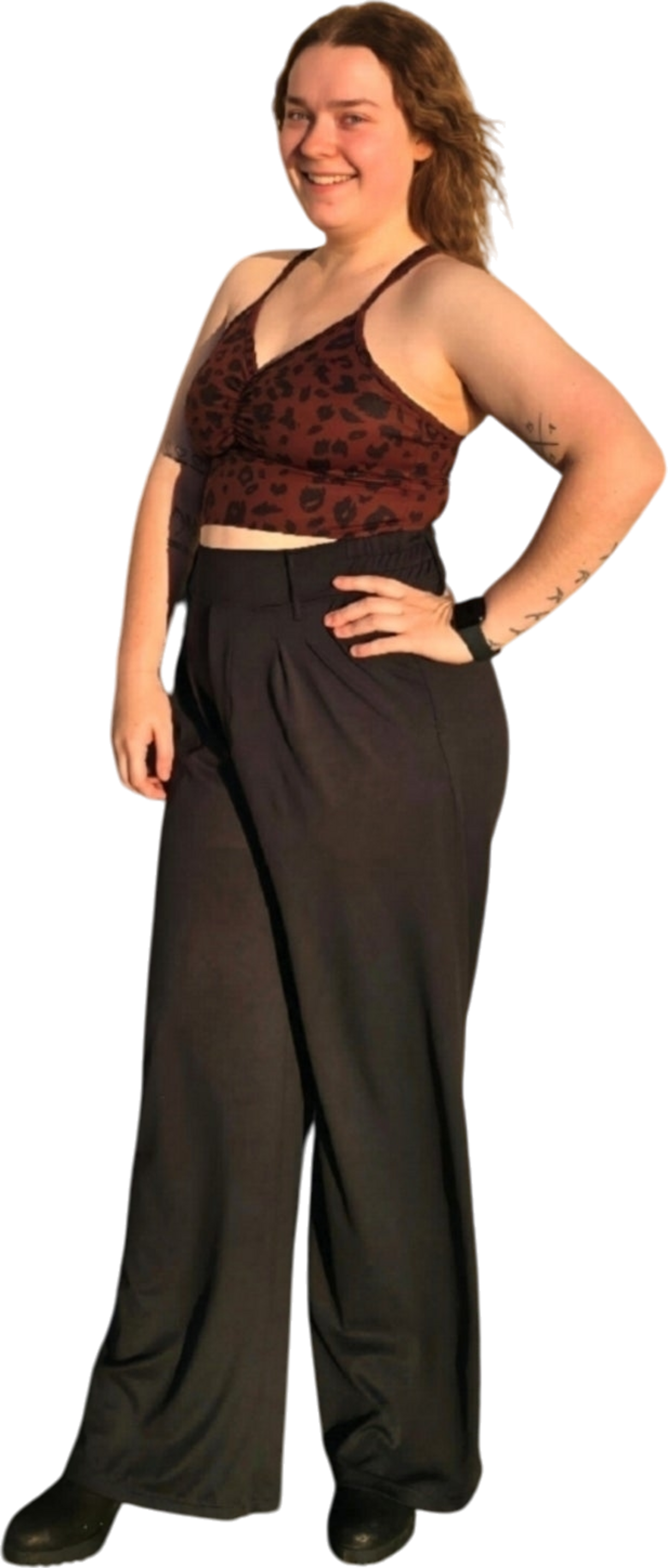 SHE DID, Sköna Byxor Korta Svarta