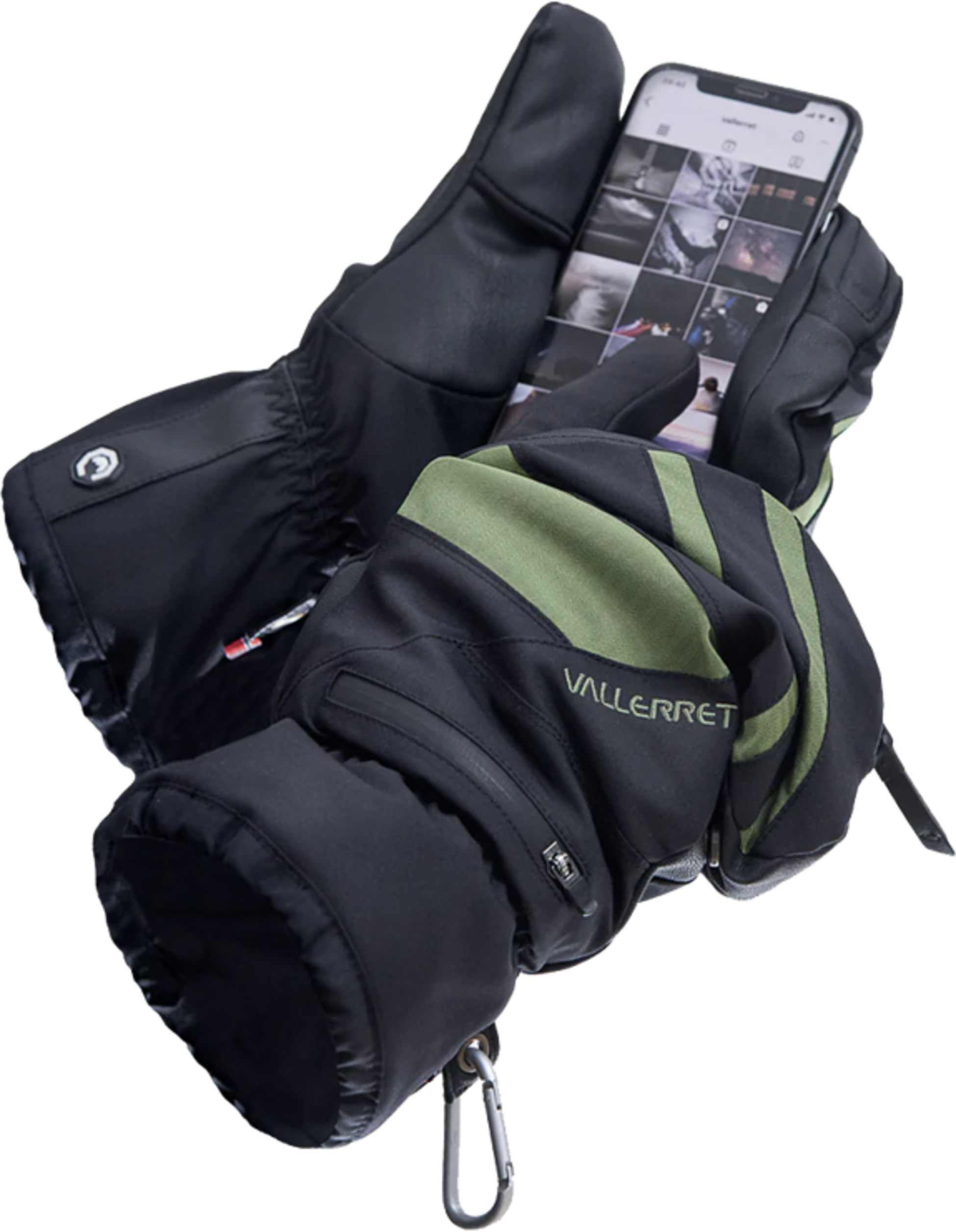 VALLERET, Skadi Zipper Mitt Lrs