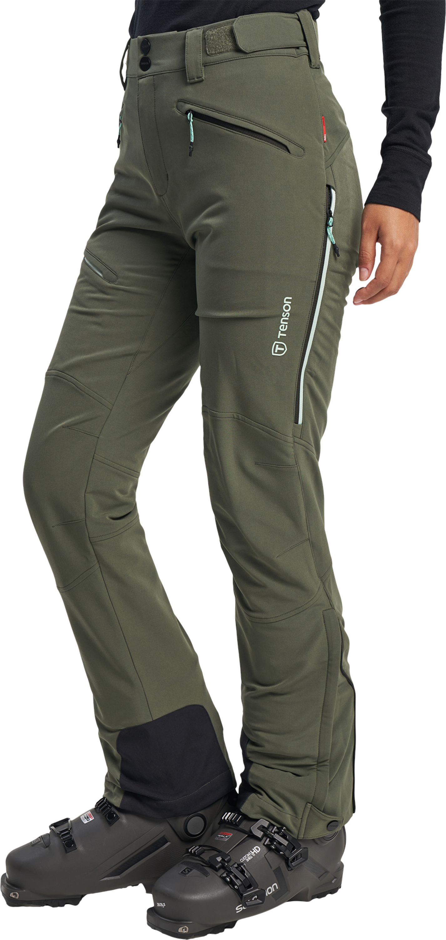 TENSON, Ski Touring Softshell Pants Women