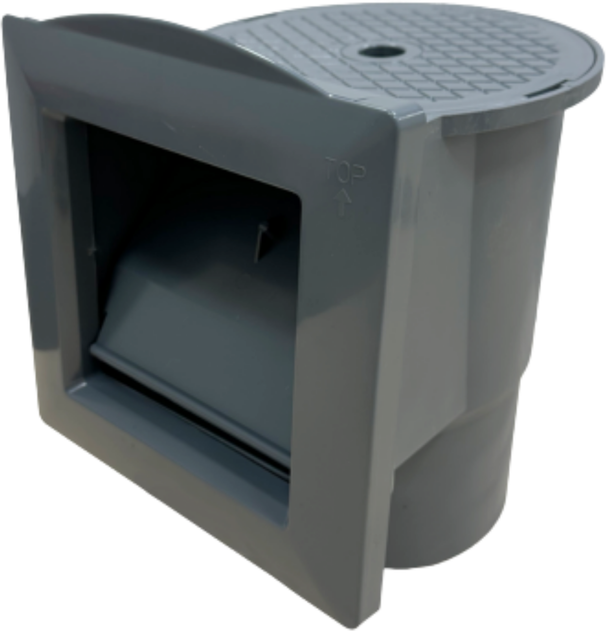 AZURO, Skimmer Azuro De Luxe - Graphit (inlet Included)