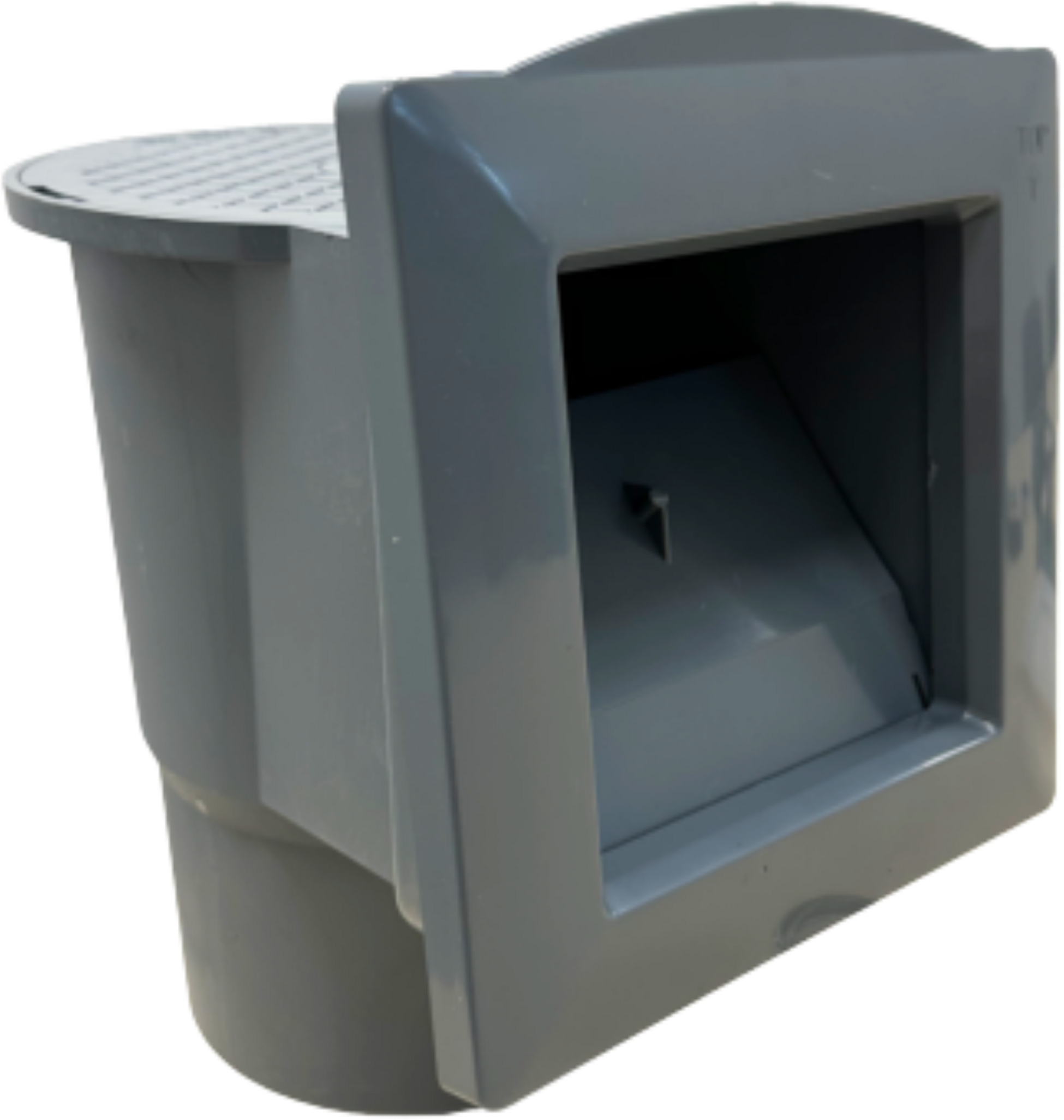 AZURO, Skimmer Azuro De Luxe - Graphit (inlet Included)