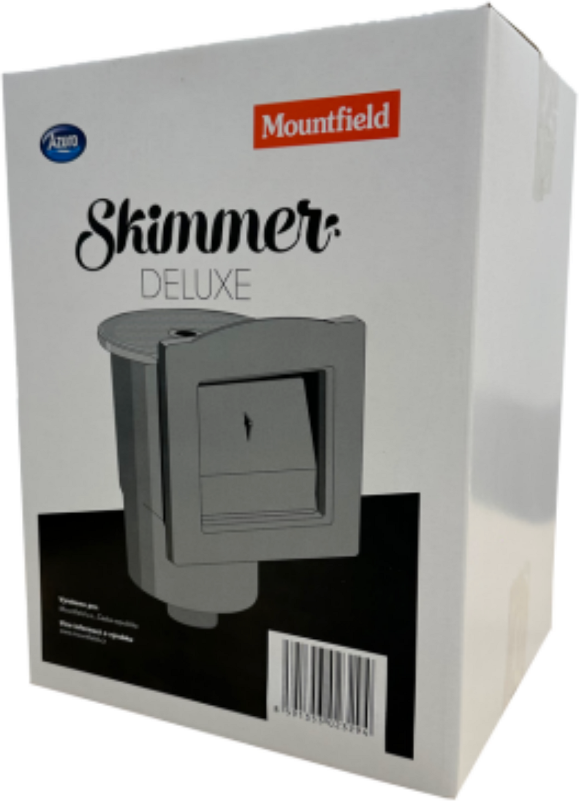 AZURO, Skimmer Azuro De Luxe - Graphit (inlet Included)