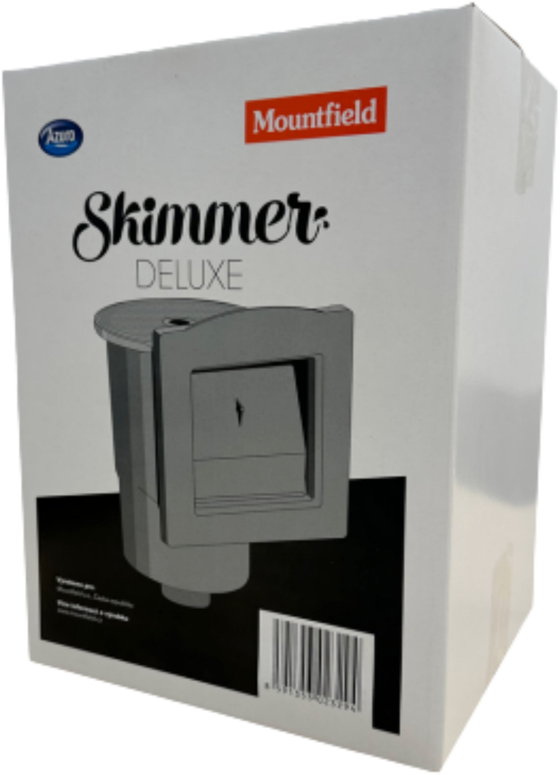 AZURO, Skimmer Azuro De Luxe - Graphit (inlet Included)