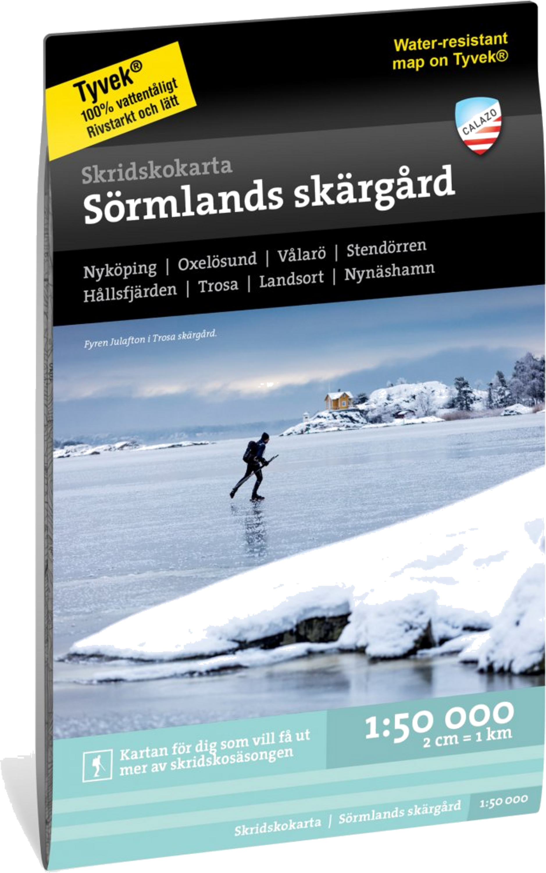 CALAZO, Skridskokarta Sörmlands Skärgård 1:50.000