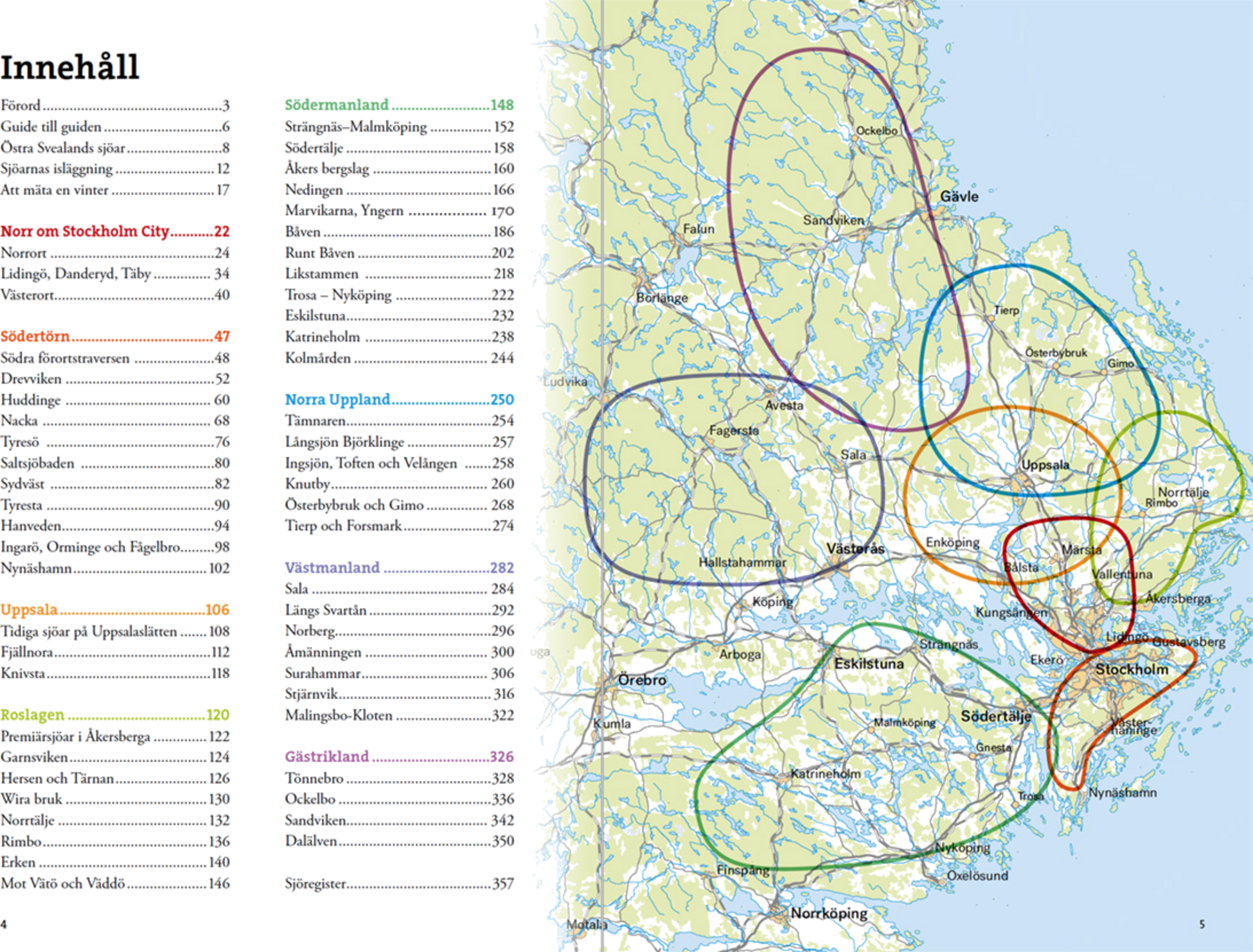 CALAZO, Skrinnarens Guide Till Sj&ouml;arna I &Ouml;stra Svealand