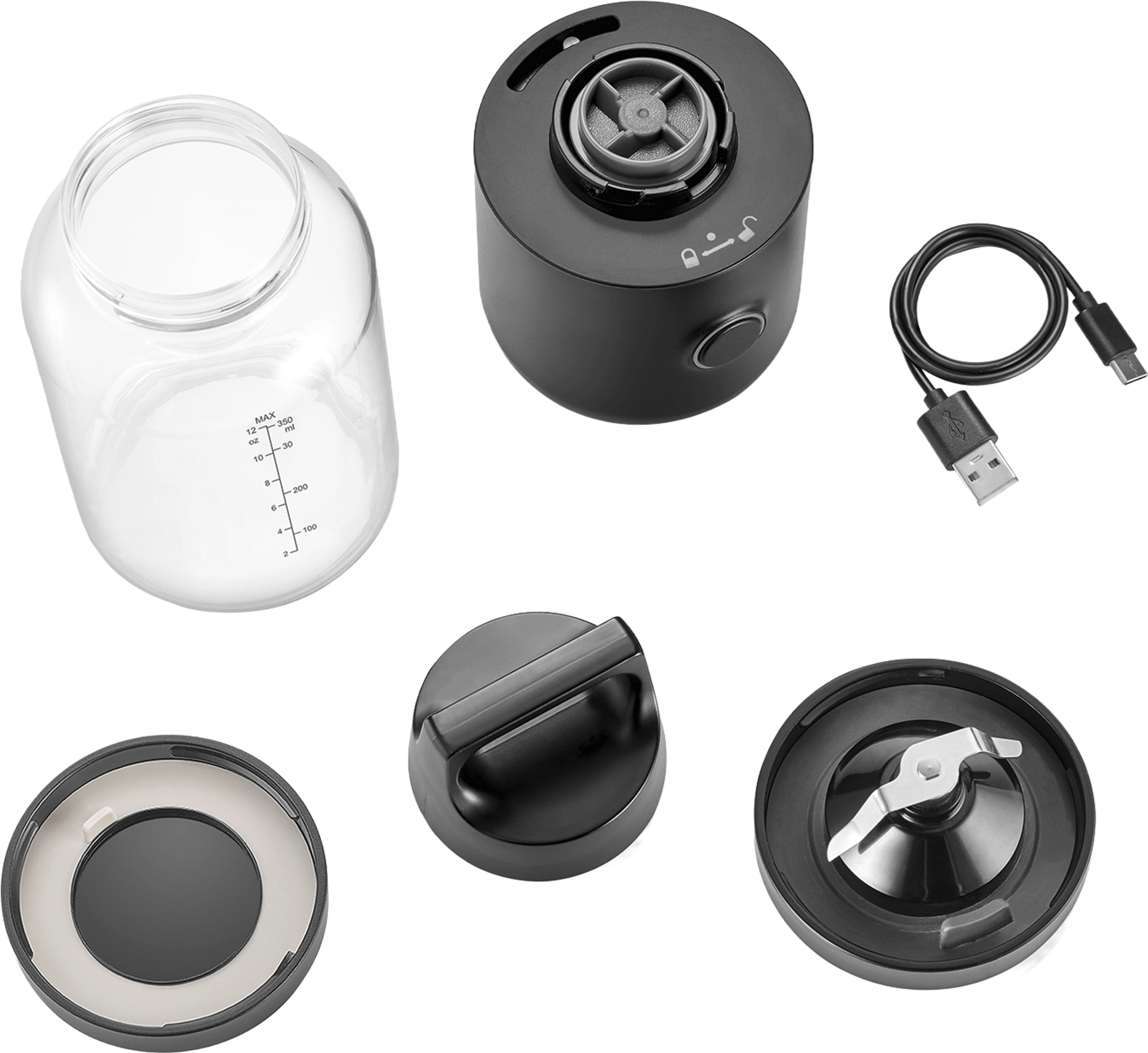 SEVERIN, Sladdl&ouml;s Smoothie Blender Sm 3744 Usb C