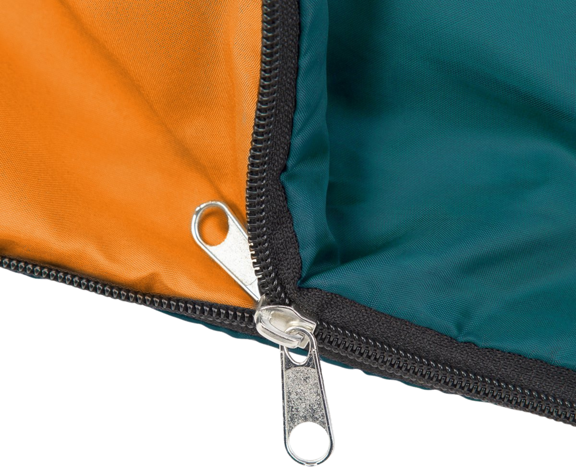 NORTHIX, Sleeping Bag, Green-orange, Lightweight, Compact