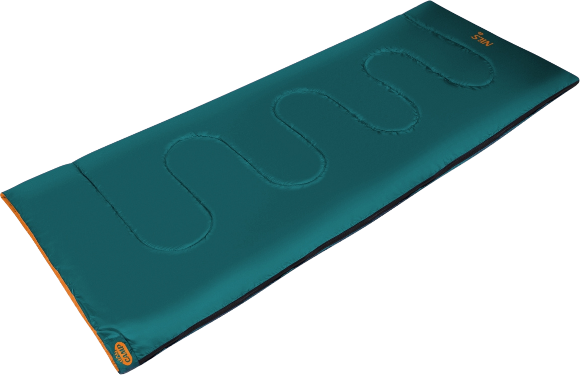 NORTHIX, Sleeping Bag, Green-orange, Lightweight, Compact