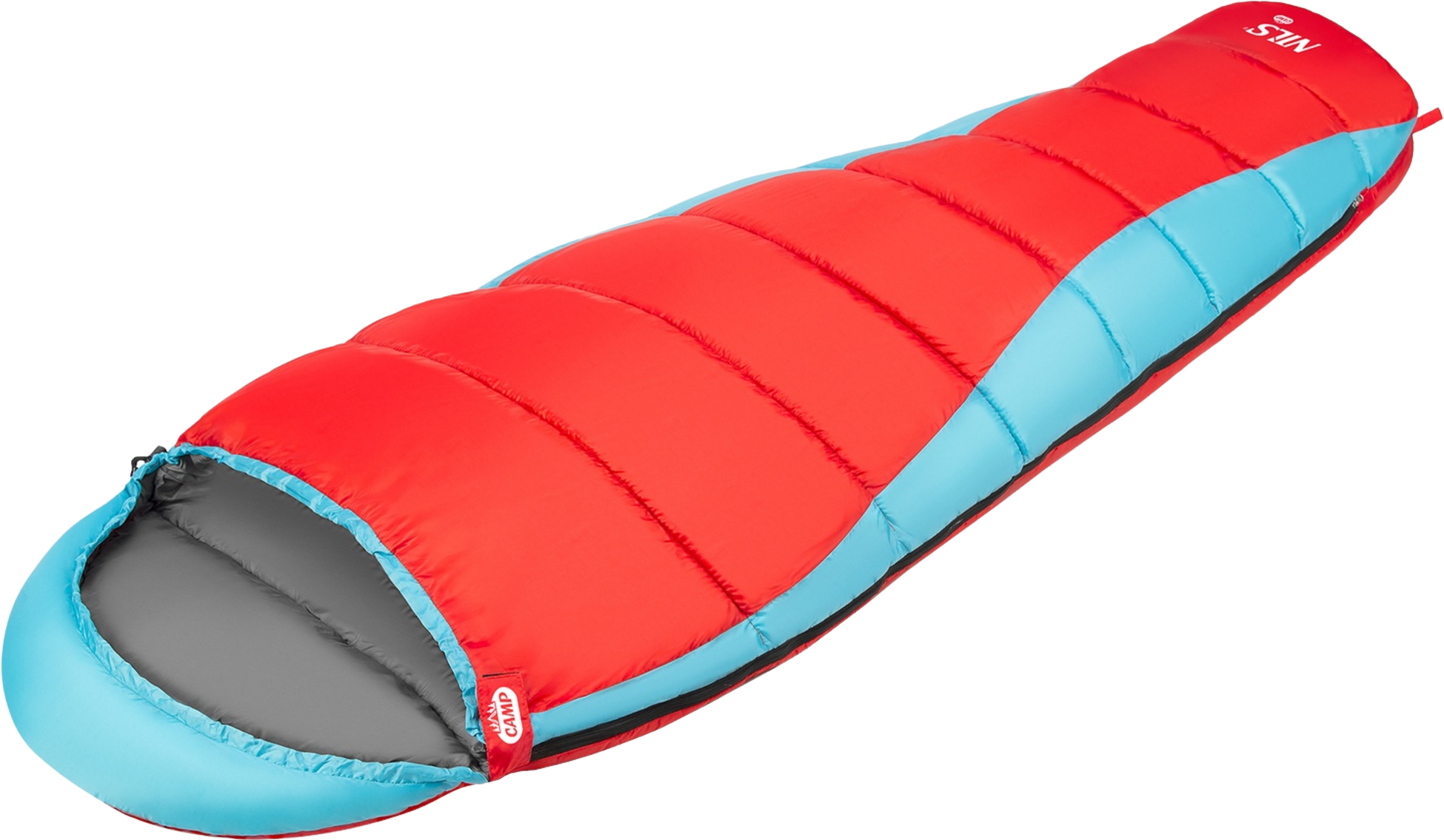 NORTHIX, Sleeping Bag, Red-blue, Lightweight, Compact