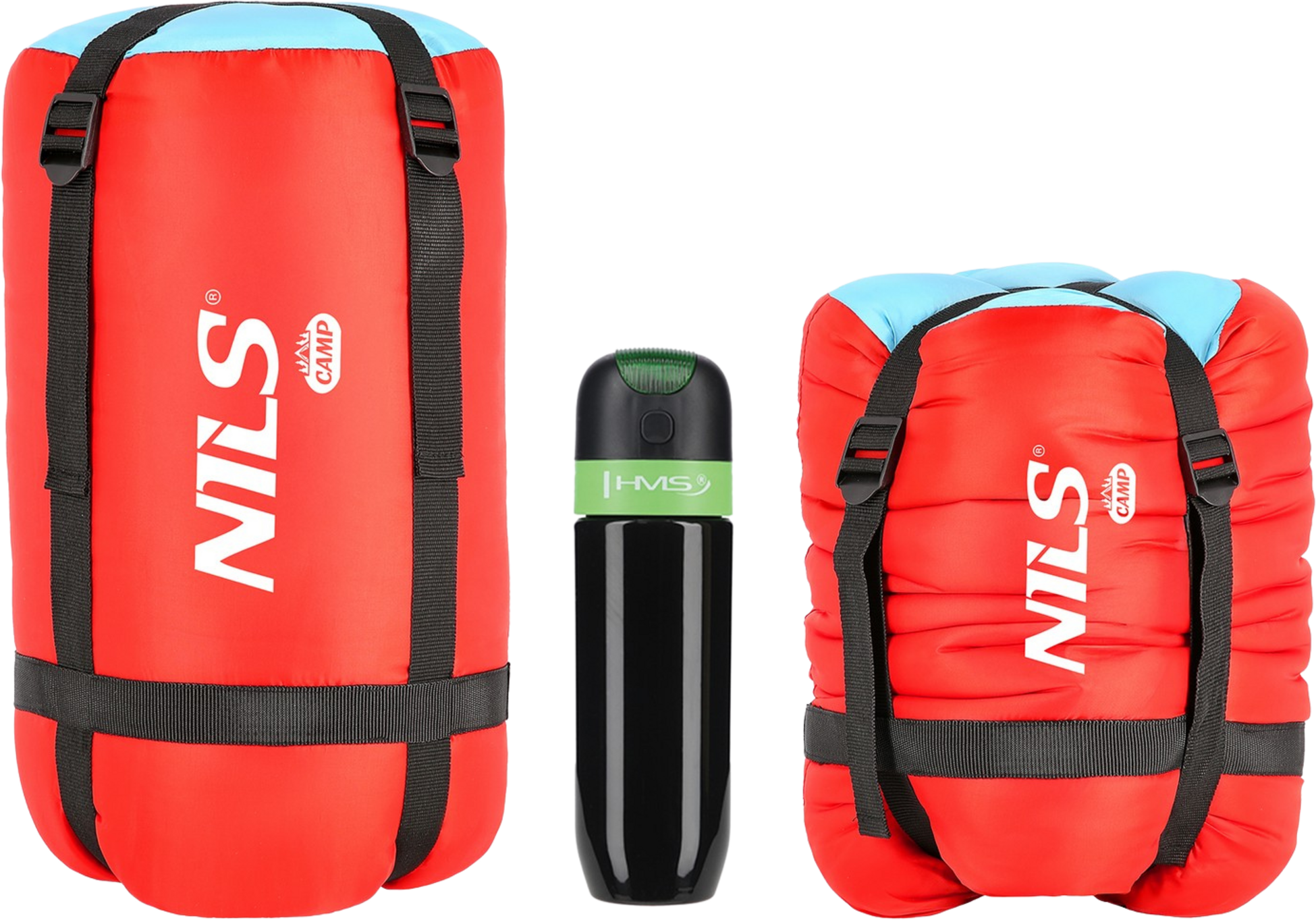 NORTHIX, Sleeping Bag, Red-blue, Lightweight, Compact