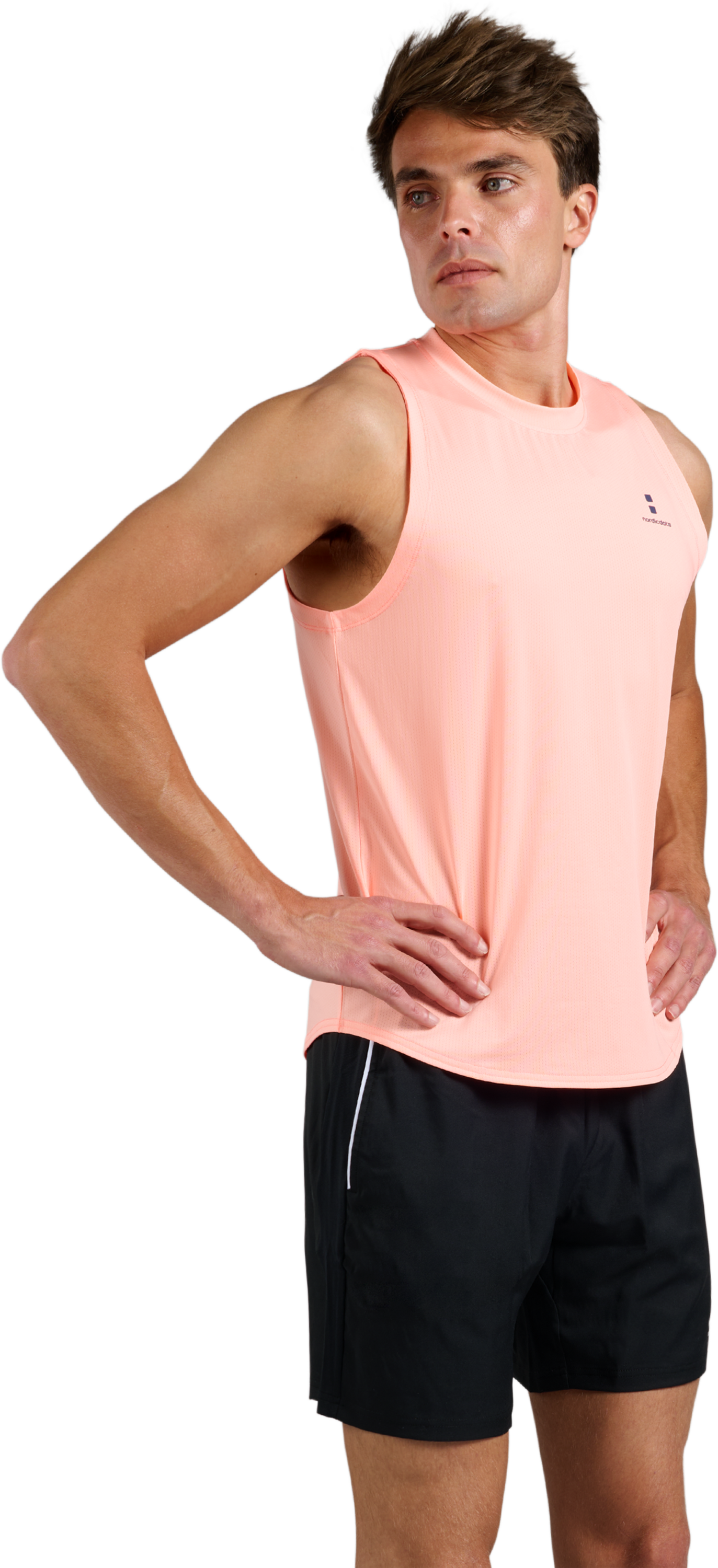 NORDICDOTS, Sleeveless Tee Coral
