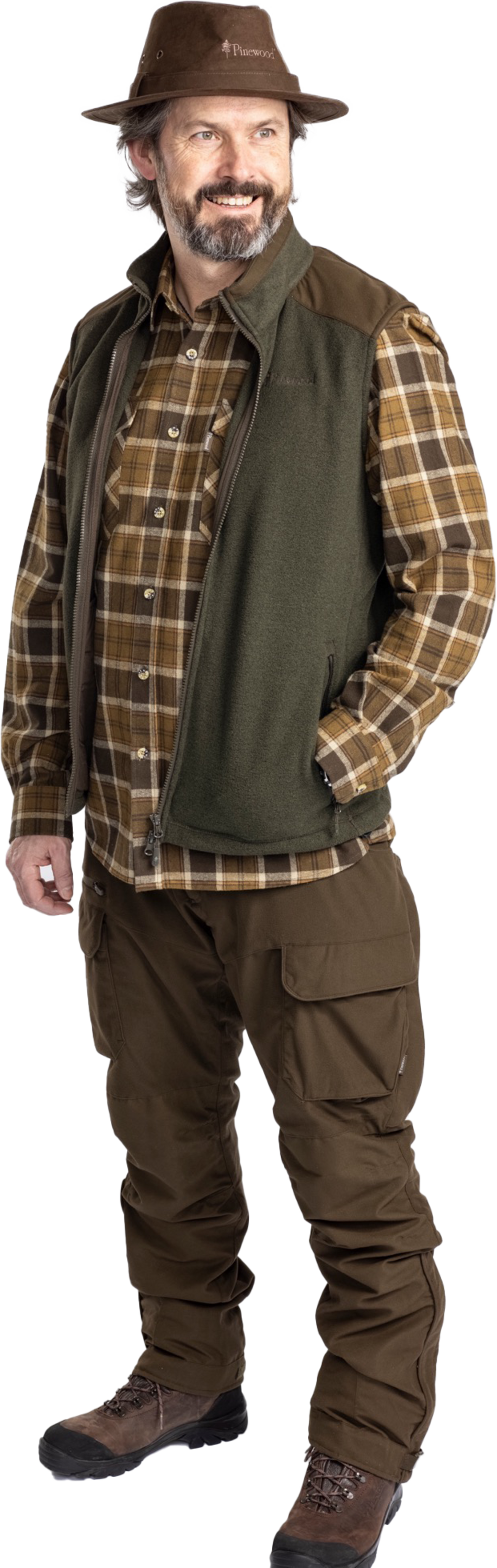 PINEWOOD, Sm&aring;land Forest Fleece Vest