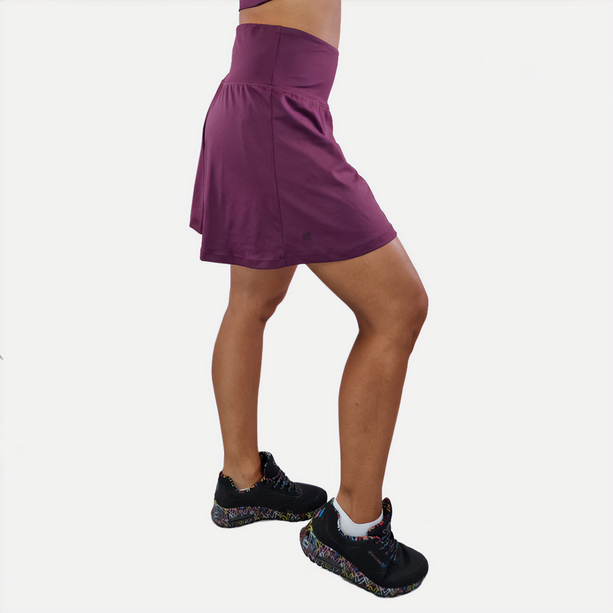 SHE DID, Smart Byxkjol Plommon Lila