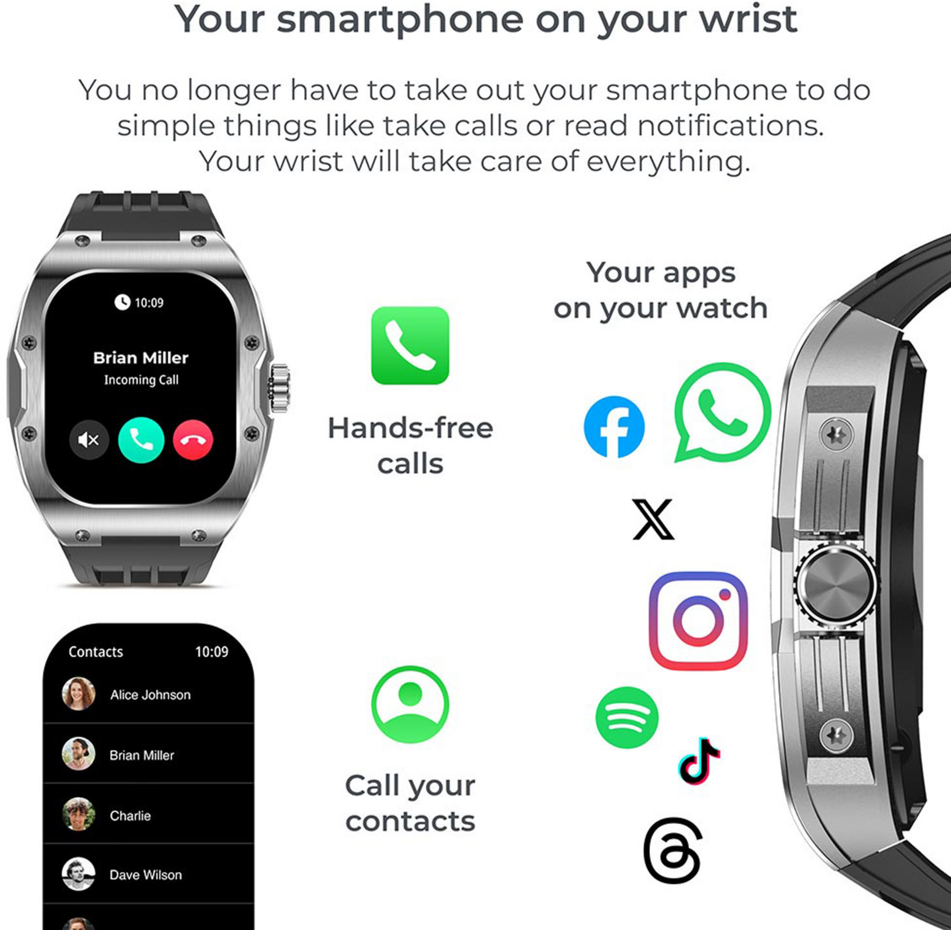 KSIX, Smartklocka Hero Amoled