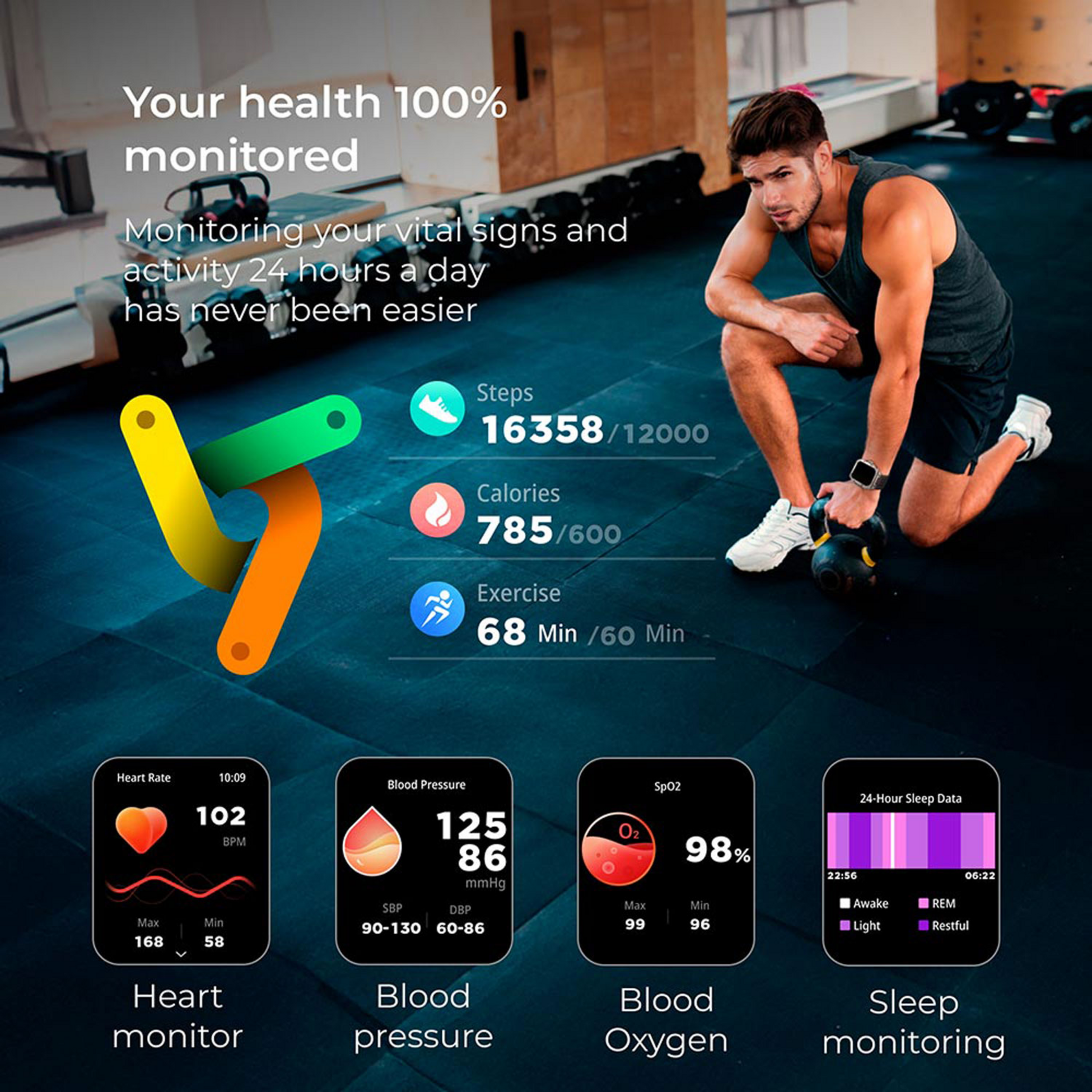 KSIX, Smartklocka Hero Amoled