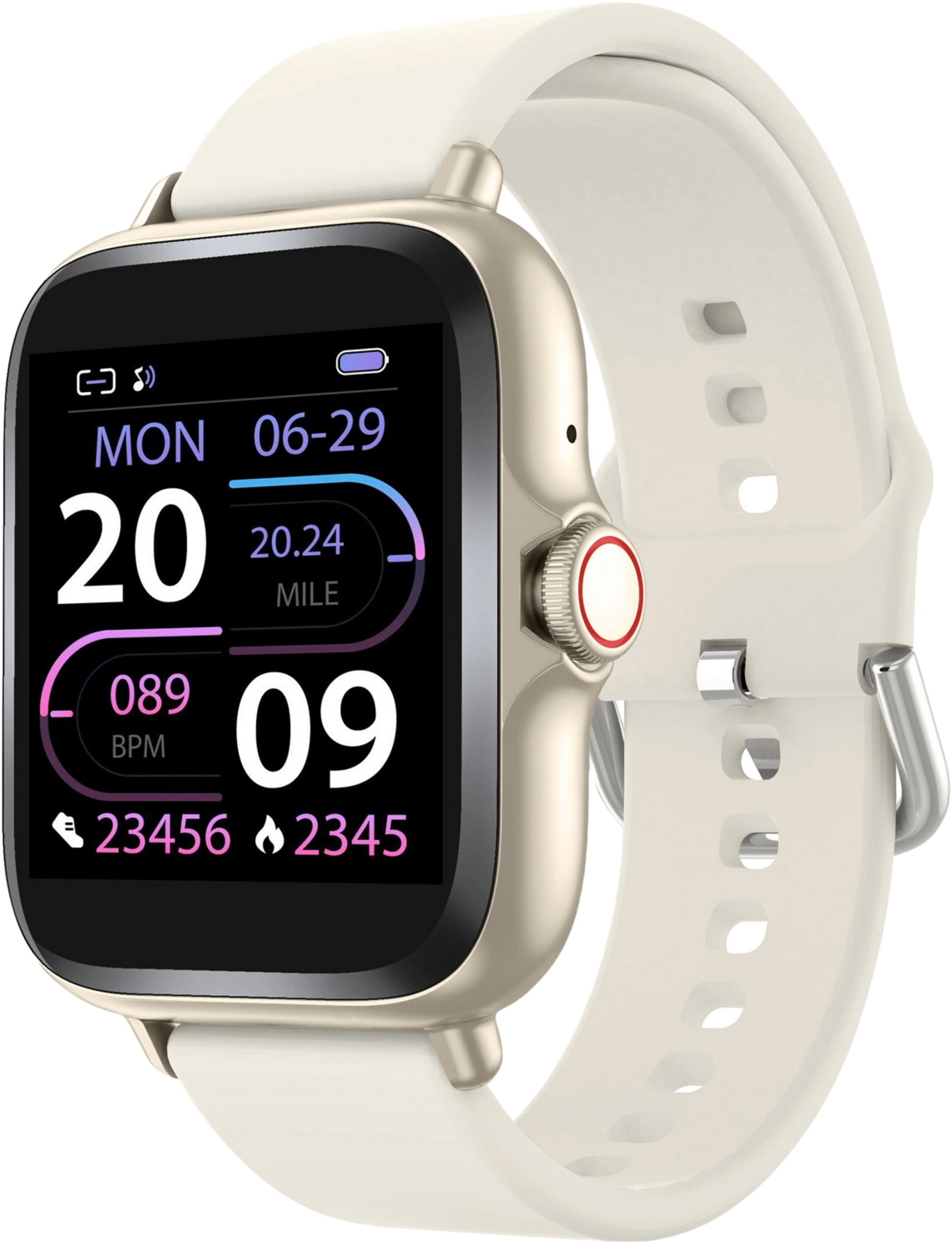 DENVER, Smartwatch 1,44" Display Hjärtsensor