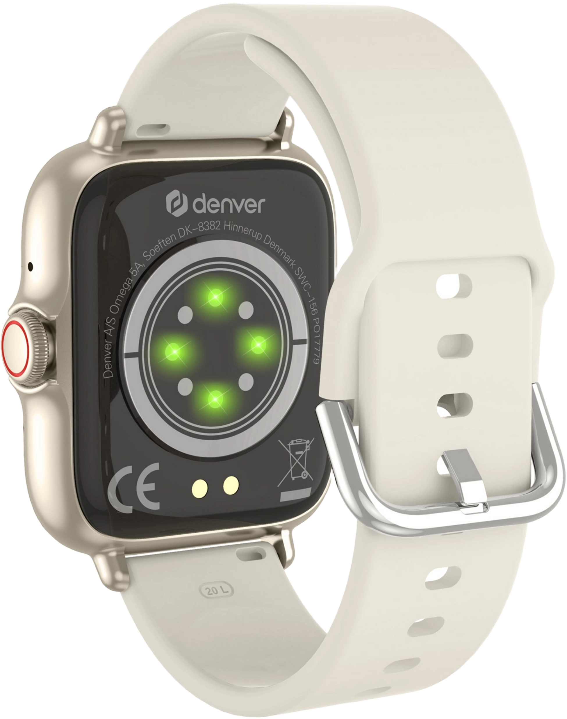 DENVER, Smartwatch 1,44" Display Hjärtsensor