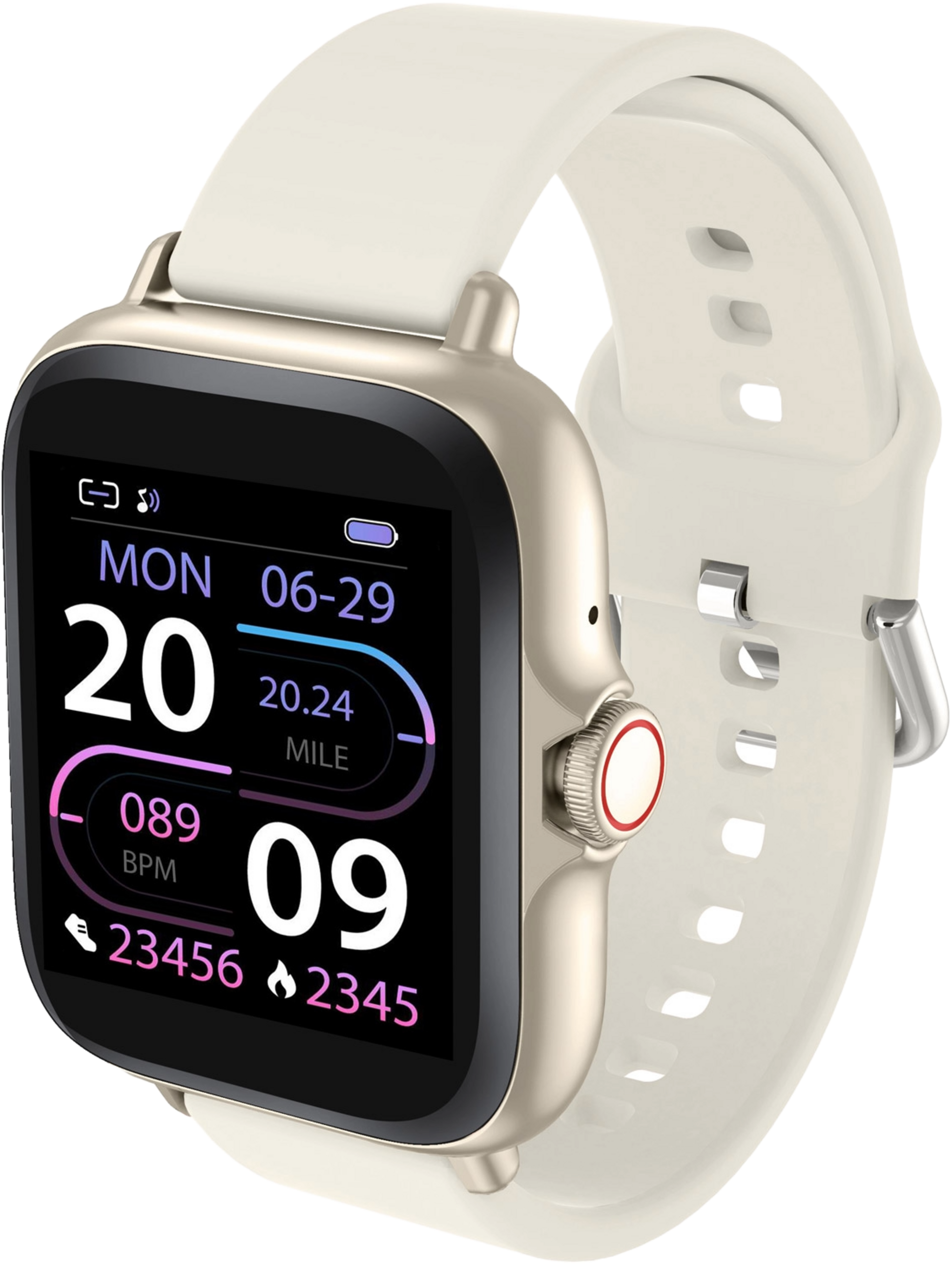 DENVER, Smartwatch 1,44" Display Hjärtsensor